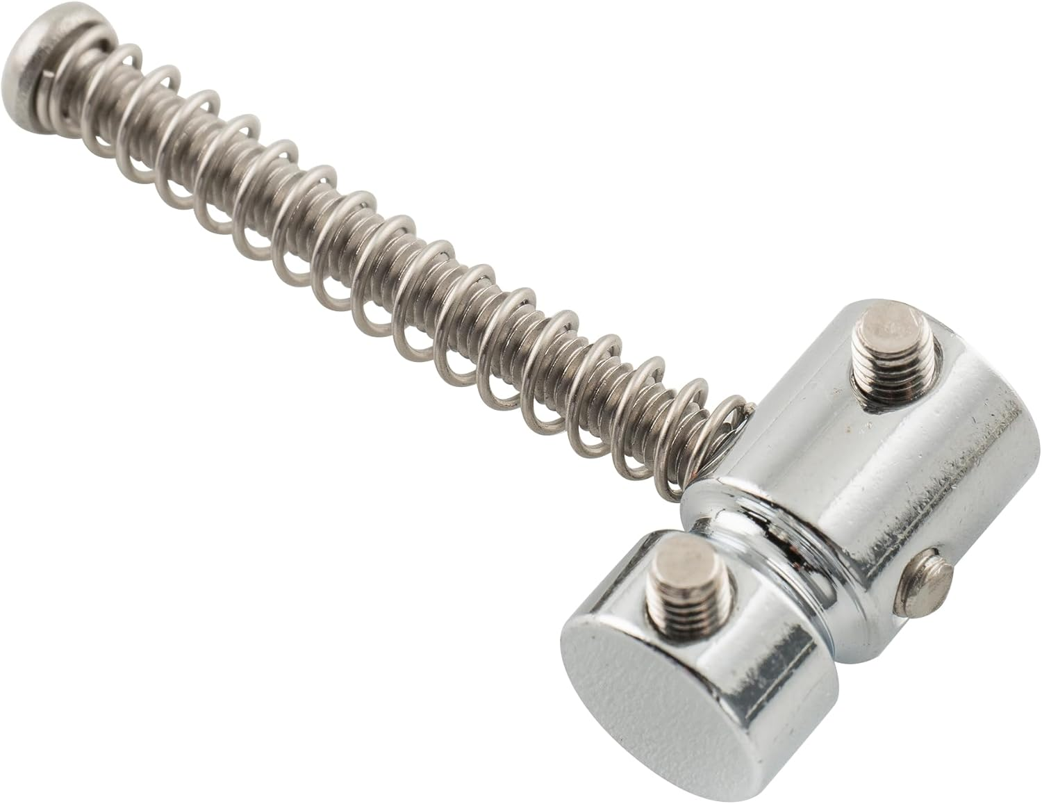 Musiclily Pro 17Mm Steel Bass Bridge Saddles for 5-String Precision and Jazz Bass, Chrome (Set of 5) - Black image number 4