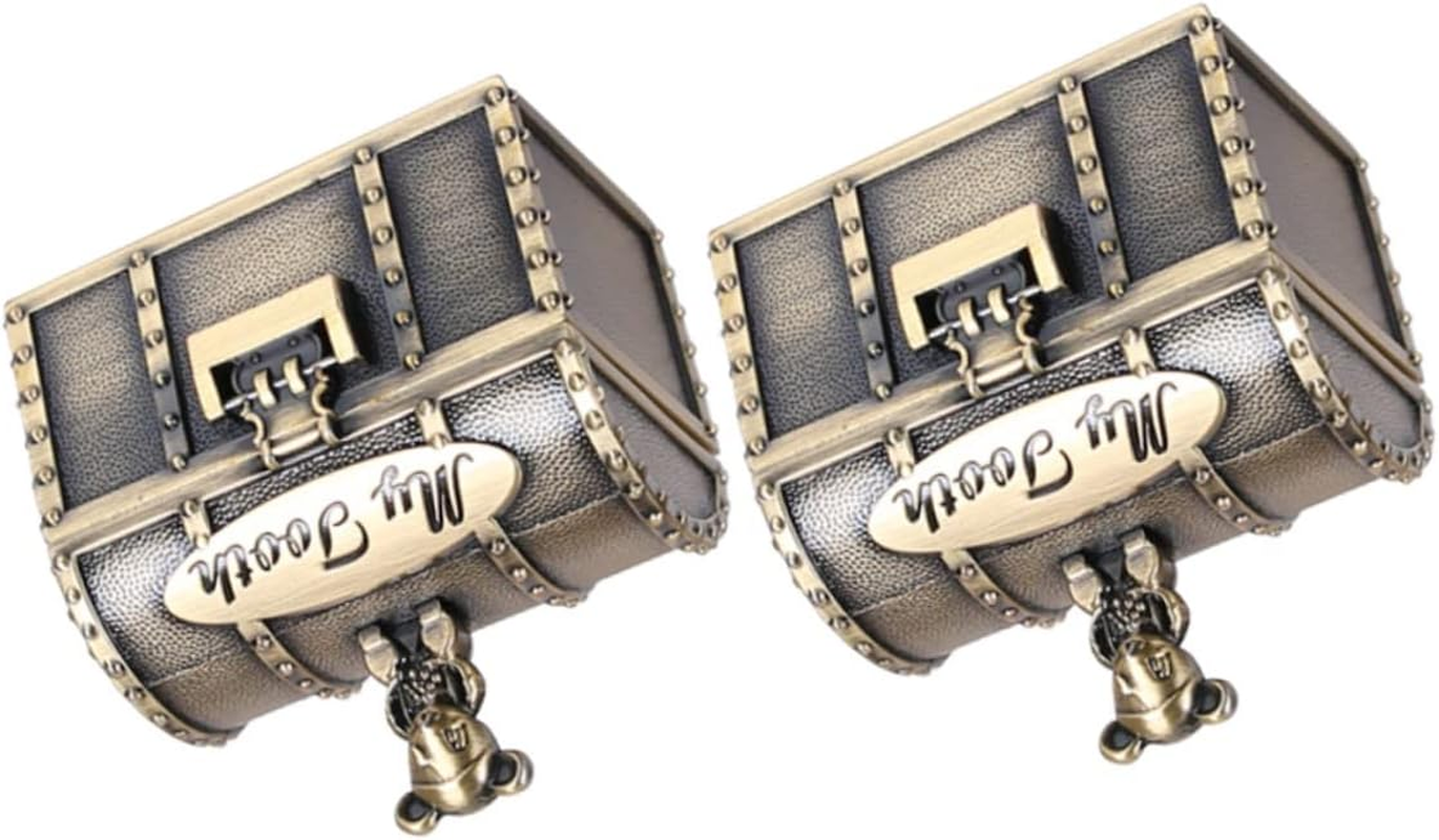 2Pcs Newborn Keepsake Box Fetal Hair Storage Box for Tooth Teething Gifts