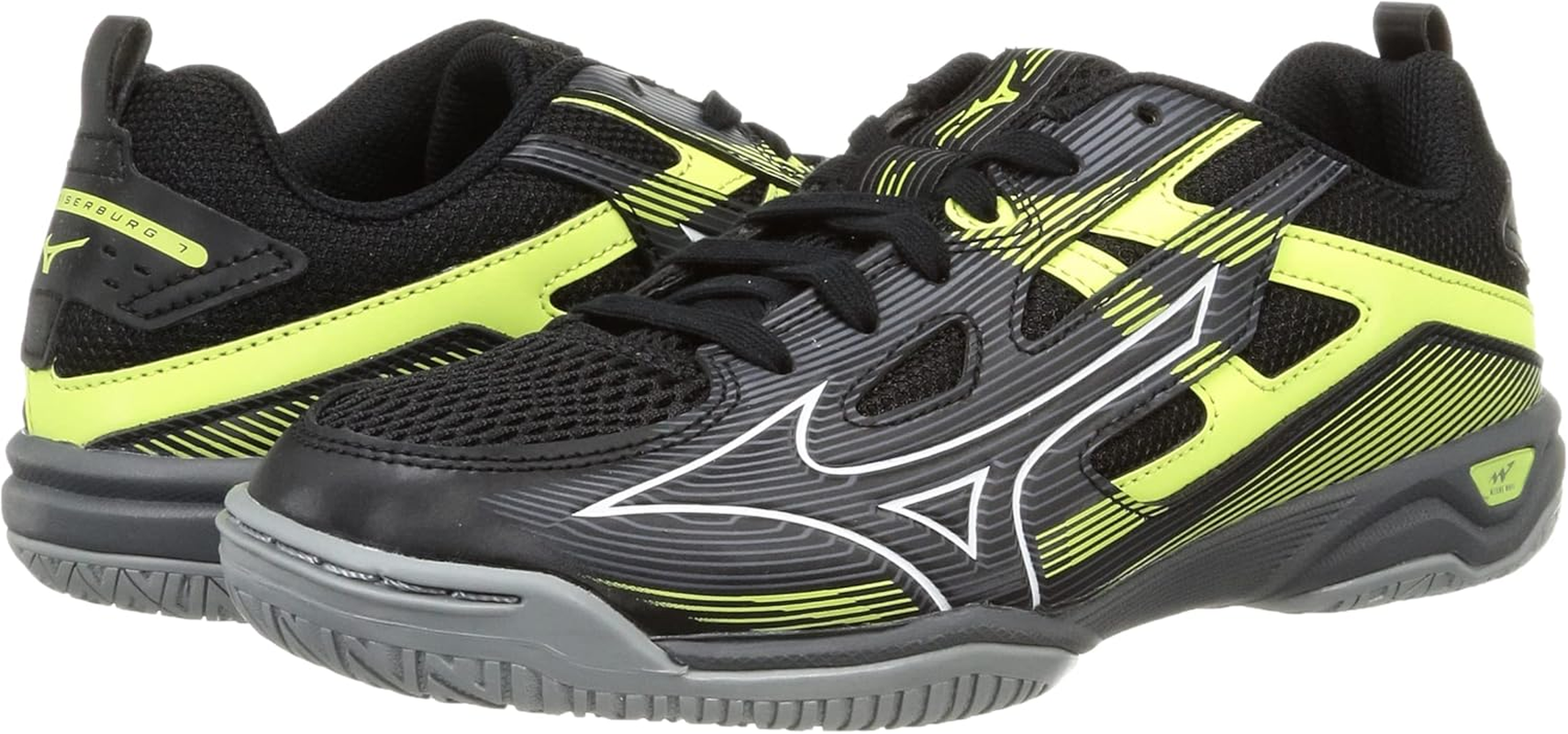 Mizuno Wave Kaiserburg 7 Table Tennis Shoes, Wide Model, Lightweight image number 1