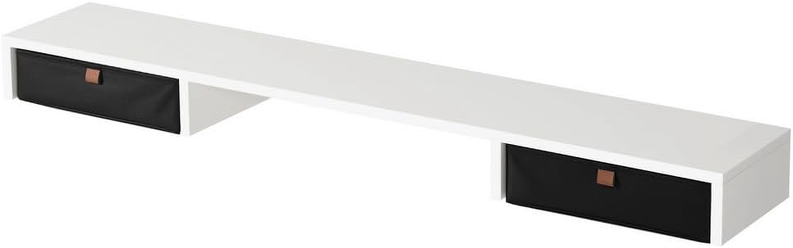 Artiss Standing Desk Desktop Storage Rack Shelf Removable Bookshelf Drawer 120Cm image number 1