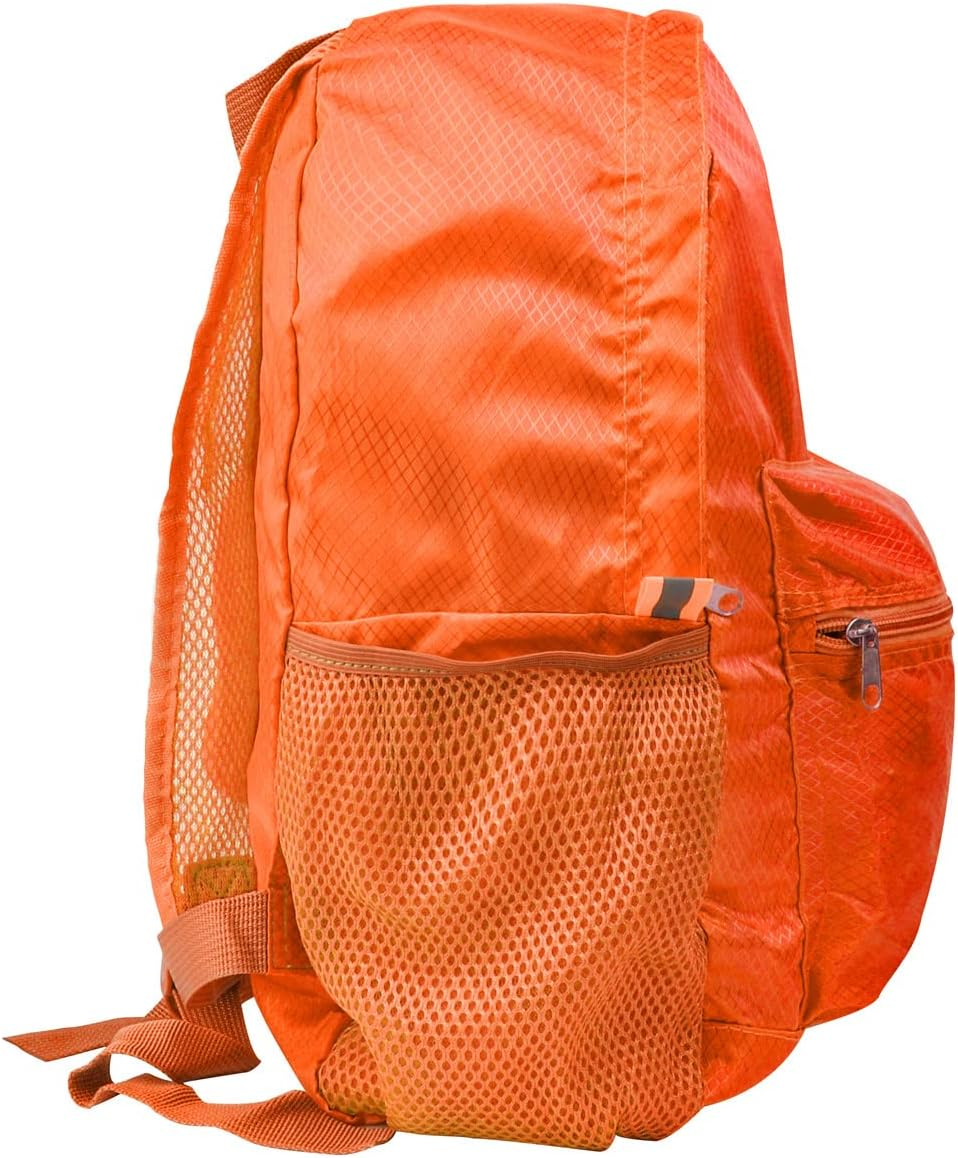 25L Backpack Packable Foldable Ultra Lightweight Water Resistant Durable Camping Travel Hiking Daypack for Men Women - Black image number 4