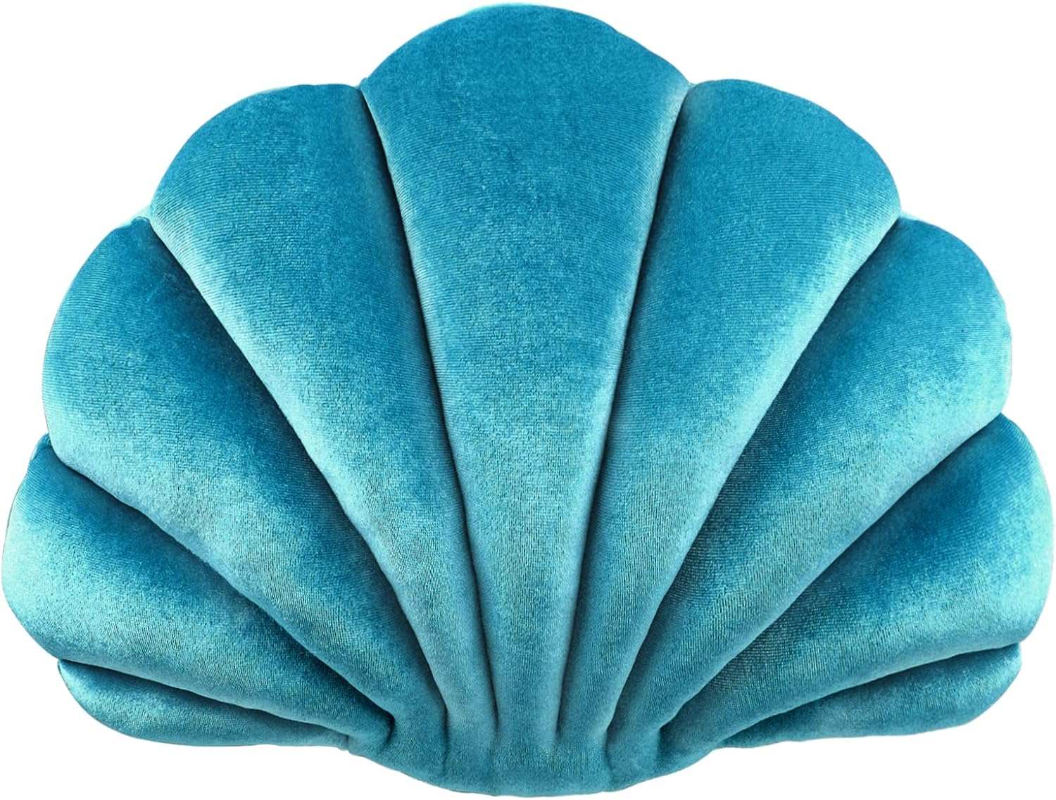 Yi-Gog Sea Princess Seashell Decorative Pillow,1 Cotton Linen Throw Pillowcases Sea Ocean Theme Seashell Conch Decorative Pillowslip Home Office Decor Seashell Shaped Throw Pillow (Medium Pink)