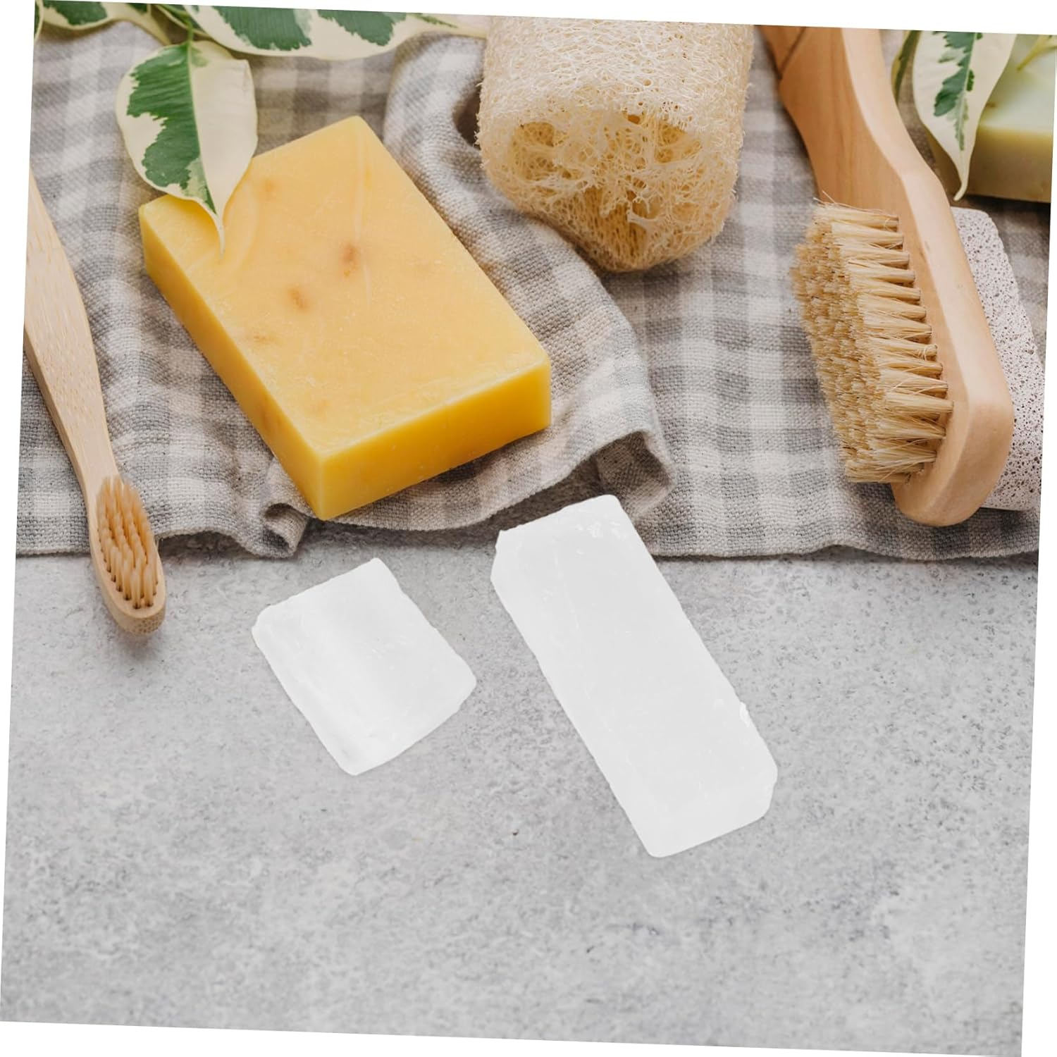 GLSTOY 250G Soap Base for DIY Handmade Soap Making Organic Exfoliating Bar Ingredients Suitable for Skin Types image number 1