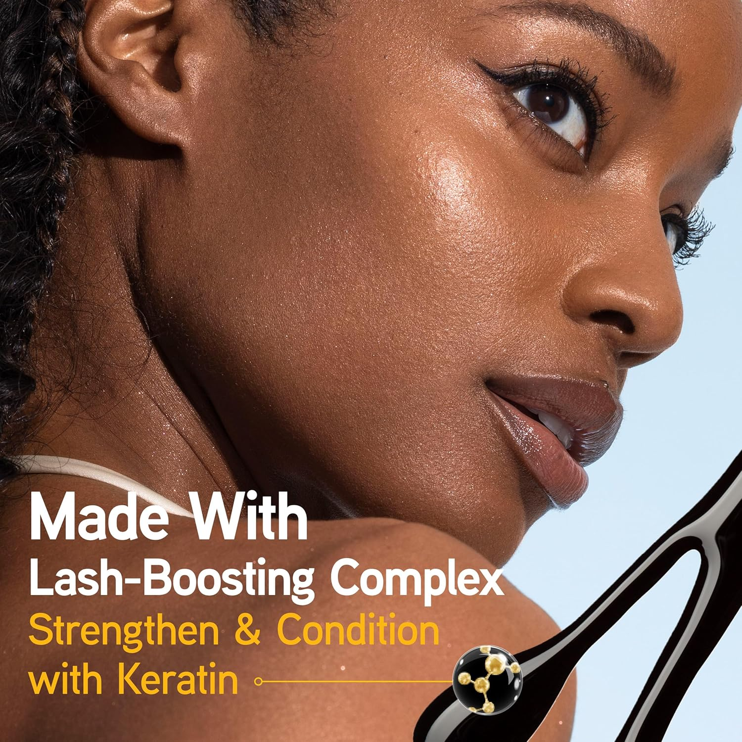 Physicians Formula Eye Booster Super Slim Liquid Eyeliner, Waterproof Precision with a Lash-Boosting Complex, Natural Finish, & Sensitive Skin Approved, Cruelty-Free & Vegan -Ultra Black image number 6