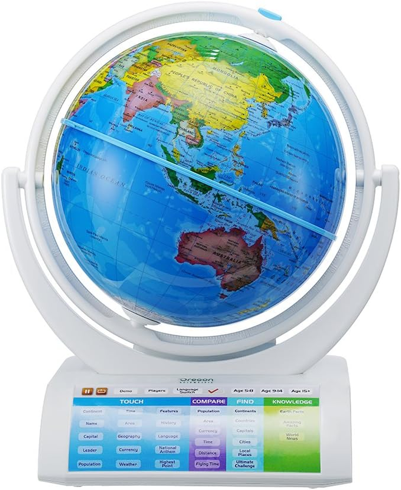 Oregon Scientific Smart Globe Explorer AR Learning Toy