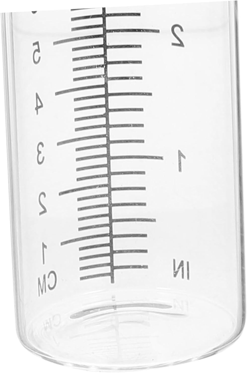 HANABASS Rain Gauge Test Tube Replacement High Borosilicate Glass Rain Gauge Tube for Outdoor Garden Lawn Water Measurement image number 1