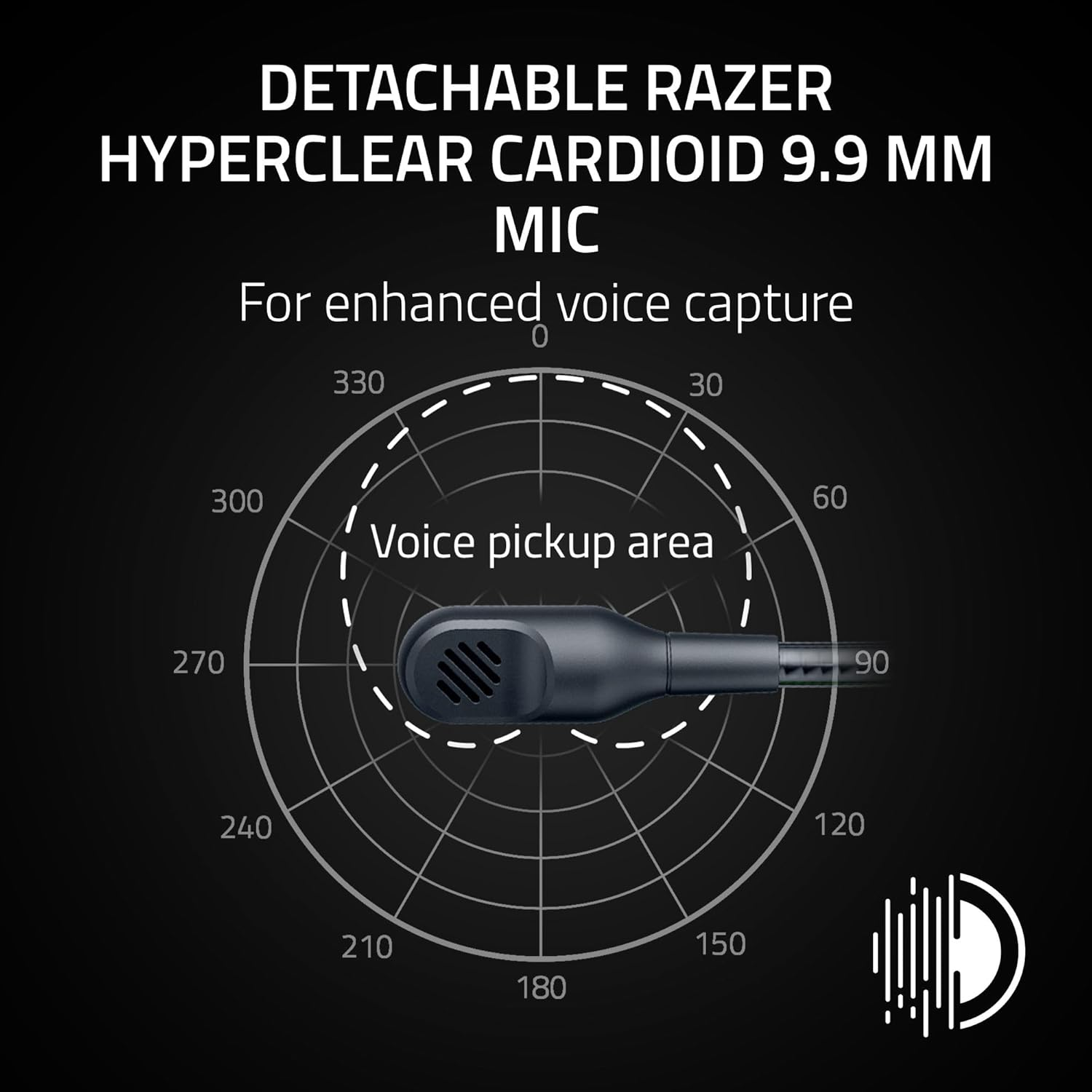 Razer Blackshark V3 X Hyperspeed for Playstation - Wireless E-Sports Headset - Ultra Light 270G - Triforce 50Mm Driver - Removable Microphone - Hyperspeed 2.4Ghz & Bluetooth - PS5/PC | Black image number 1
