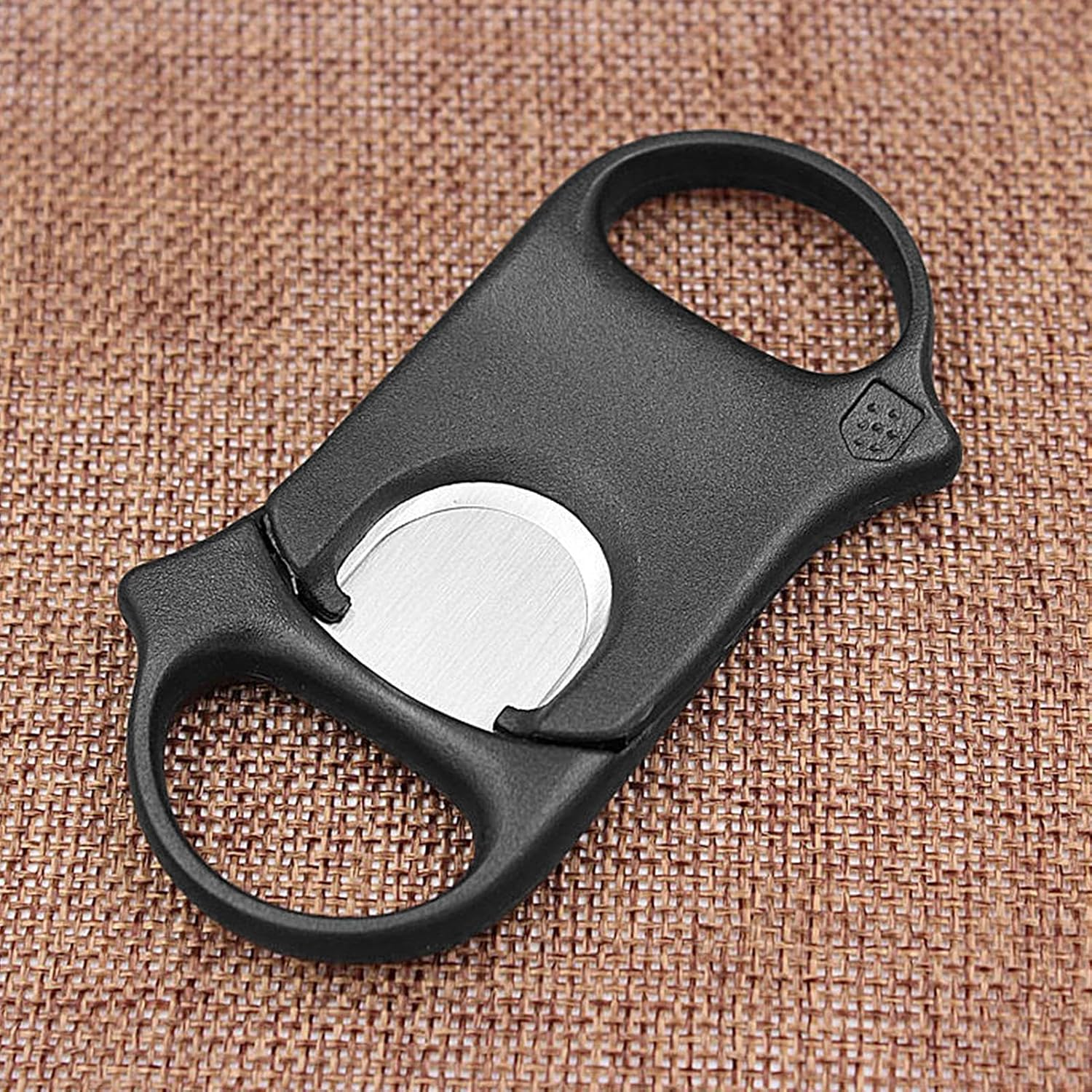 Cigars Cutter Guillotine,Guillotine Scissors Portable Single-Side Broach | Cigars Scissors Thickened Cigars Accessories Smooth Cigars Clippers for Home Workplace Borato image number 2