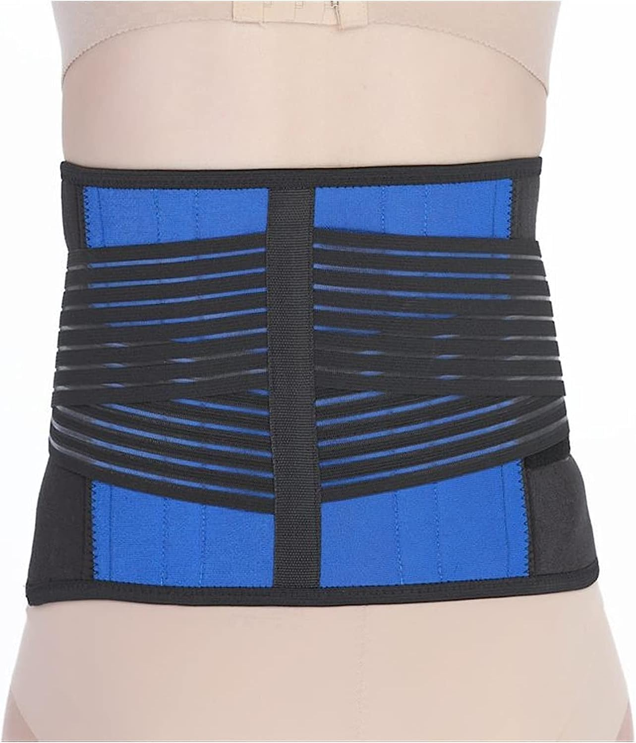 S-6XL Large Size Back Lumbar Support Belt for Men and Women Adjustable Posture Corrector for Back Abdominoplasty Sports Fitness Waist Trainer,3Xl image number 2