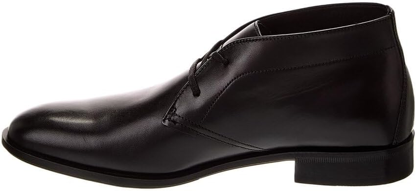 BOSS Men'S Colby Smooth Leather Desert Boot Chukka image number 2