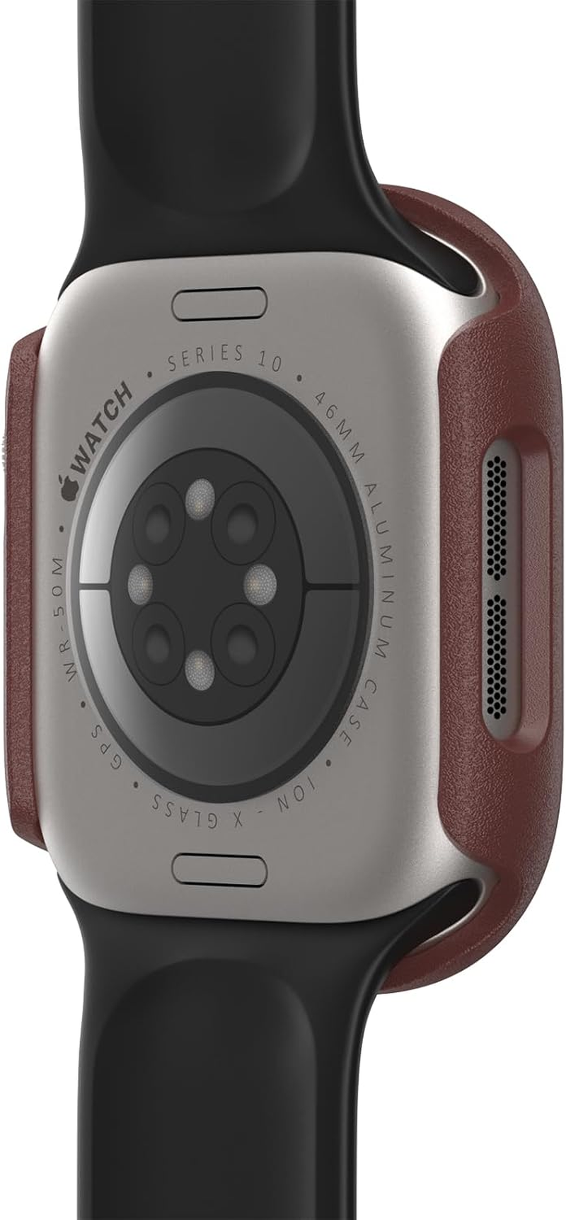 Otterbox Bumper for Apple Watch Series 11/10-46Mm, Shockproof, Drop Proof, Sleek Protective Case for Apple Watch, Guards Display and Edges, Black image number 6