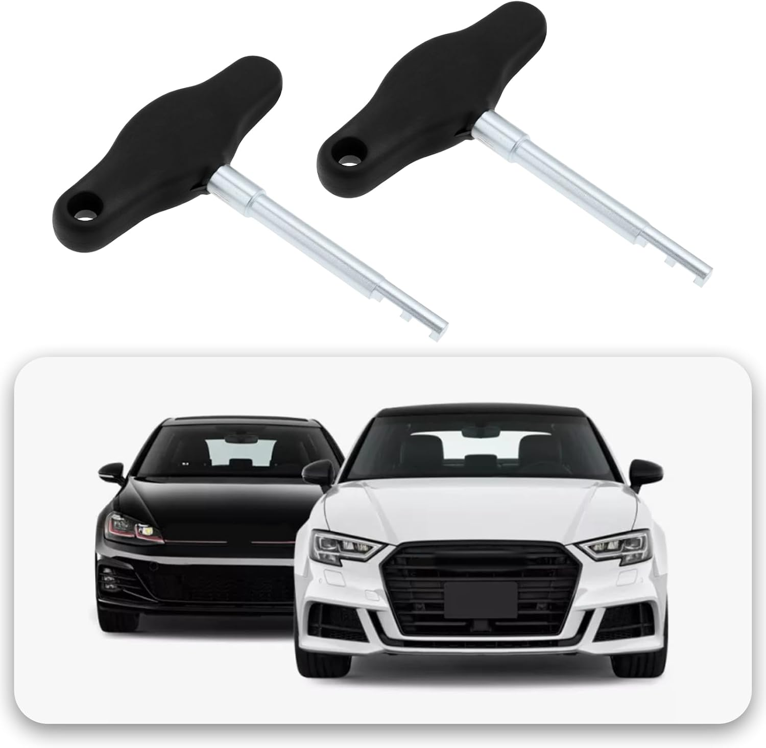 Briny River 2Pcs Car Connector Tool Removal Tool 1825 Compatible with Audi Compatible with VW image number 4