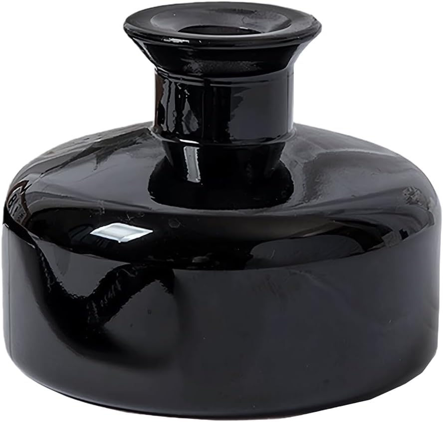 Vipolish 1PC 200Ml/6.7Oz Empty Glass Diffuser Bottles Aromatherapy Jars Containers Storage Bottle Vase Desktop Fragrance Bottle Ornament Accessories for Placing Essential Oil