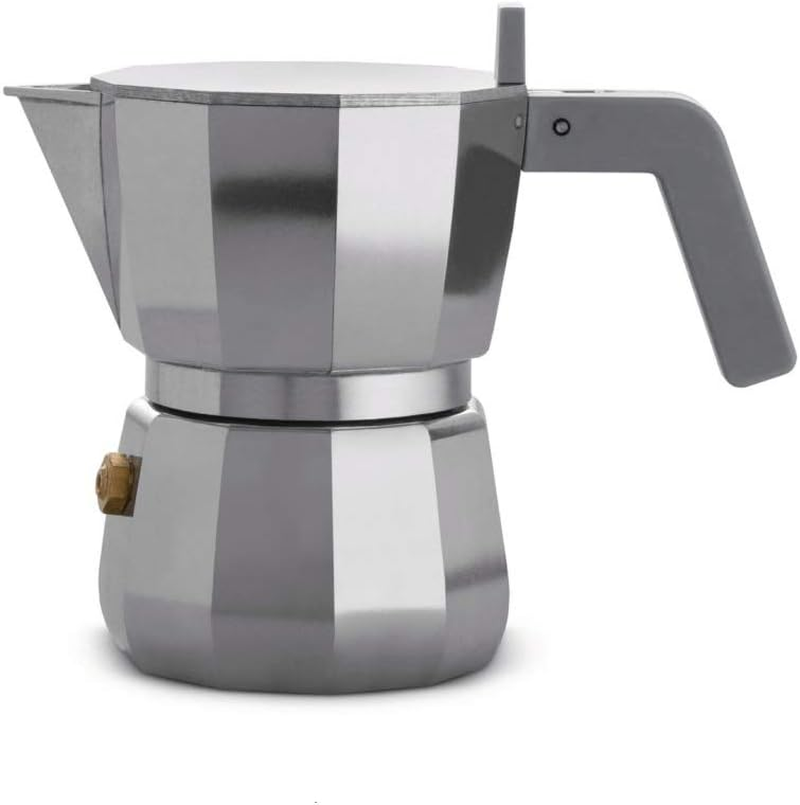 Alessi Moka Espresso Coffee Maker, 1 Cup, Grey image number 1