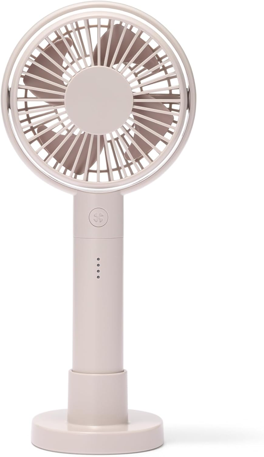MUJI 83926045 Rechargeable Handy Fan with Adjustable Angle, Pink/Mj-Mh4-Pk