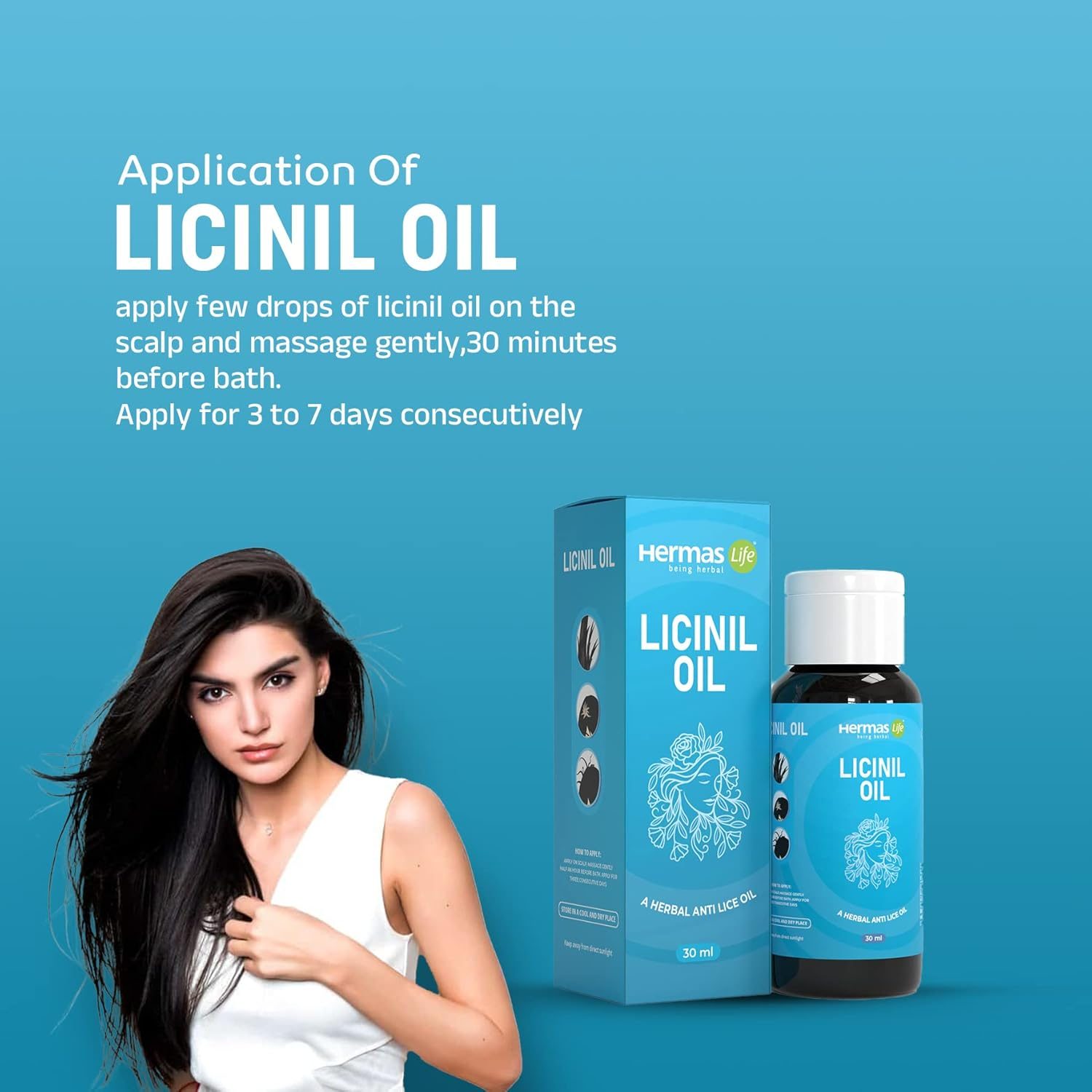 Licinil Hair Oil, 30 Ml | FREE image number 4