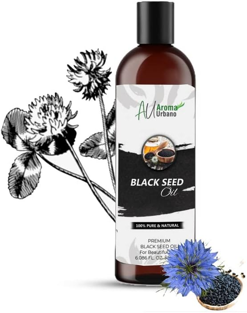 Aroma Urbano Oil for Shine Hair, Skin Care, Moisturizing Dry Skin & Natural Oil(Blackseed Oil, 100 ML)