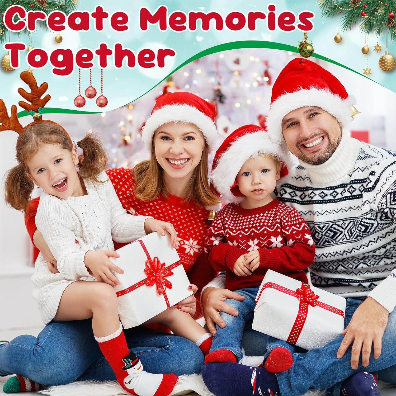 4FT Christmas Inflatables Blow up Christmas Snow Man Holding a Sign That Reads Merry Christmas with LED Light Indoor Outdoor Graden Yard Lawn Party Holiday Decor