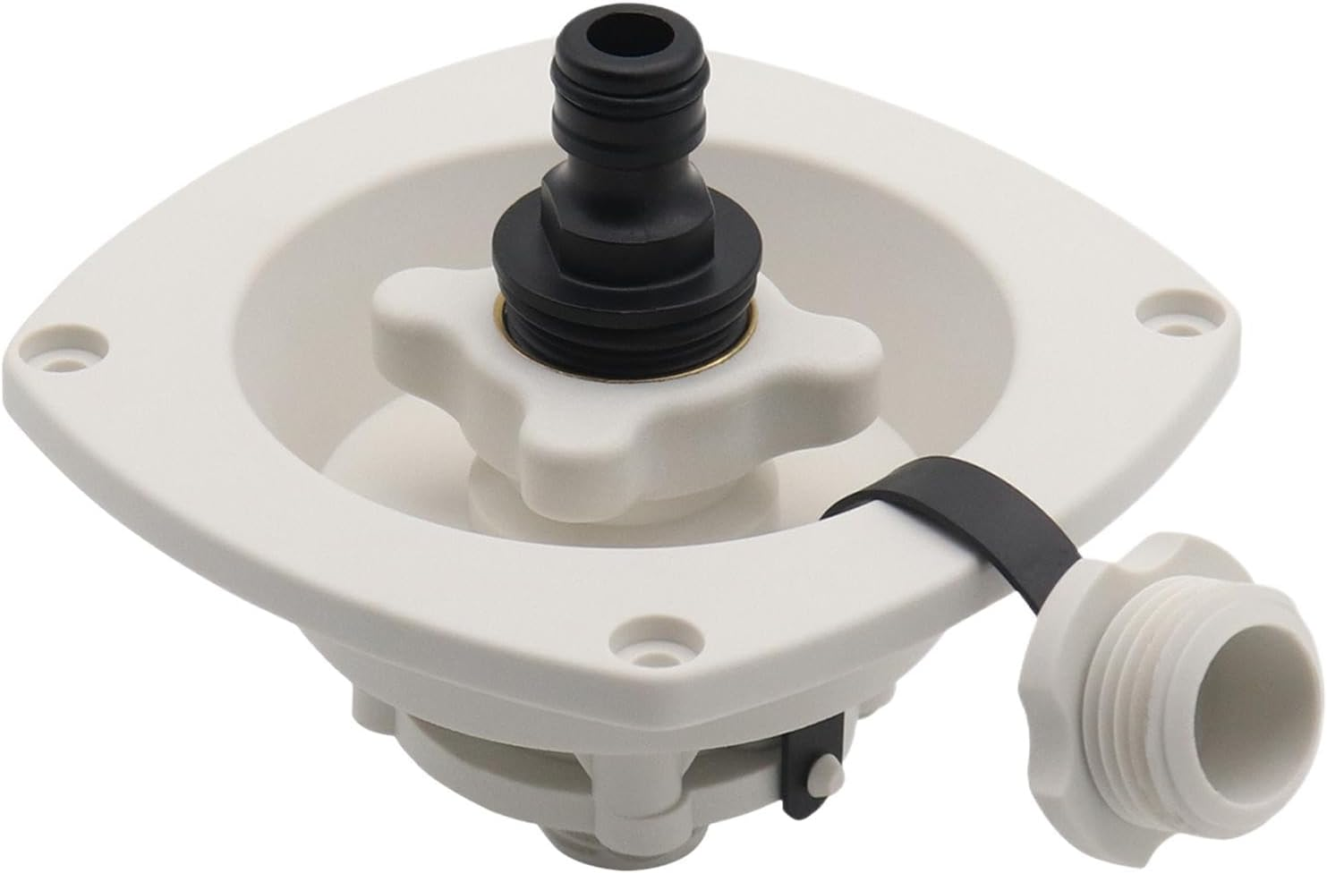 RV Water Fill Inlet | City Water Connection for Rv,Camping Car Water Hose Inlet Valve Connection for Motorhome