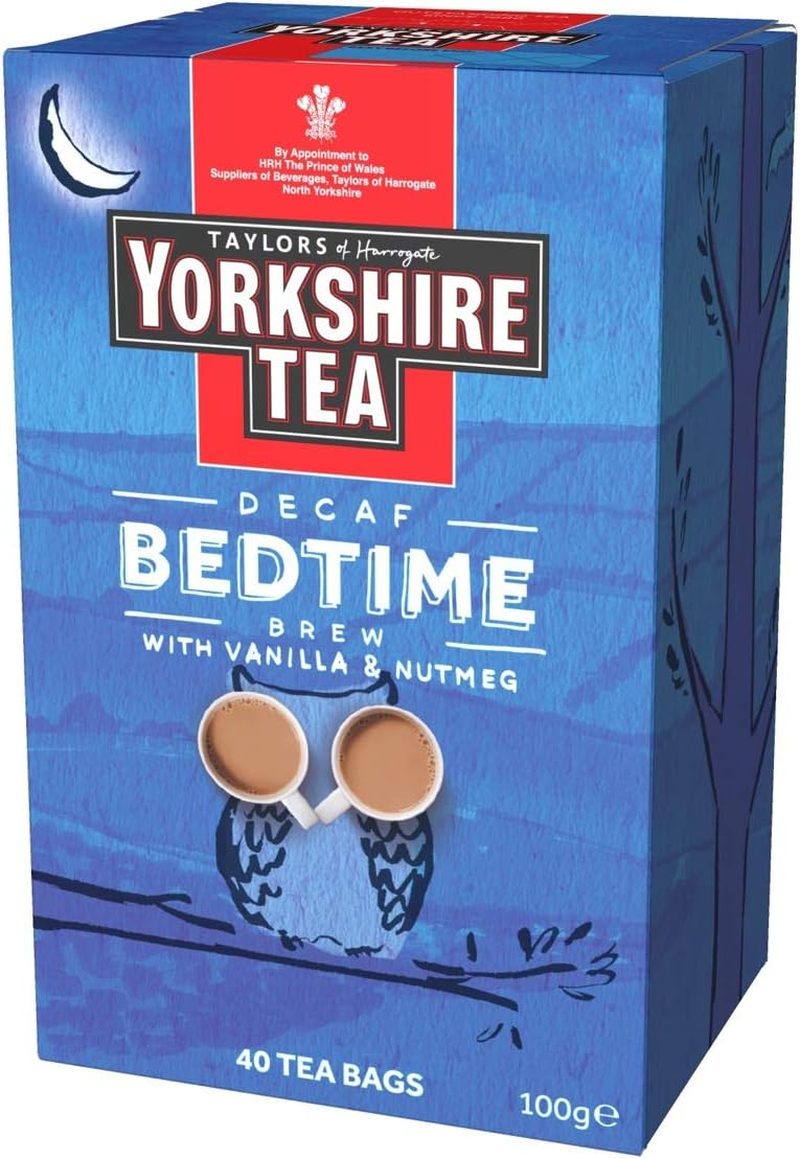 Taylors of Harrogate Yorkshire Tea Bedtime Brew 40 Tea Bags, 100 G