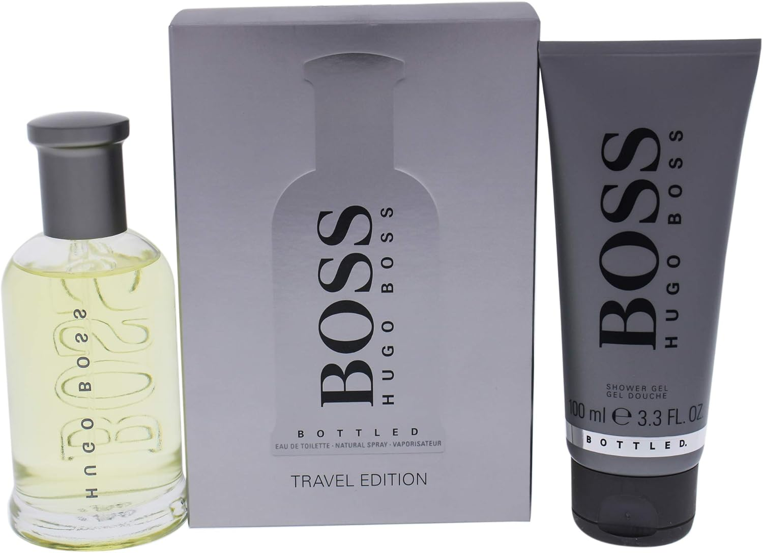 Hugo Boss Boss Bottled Coffret: Eau De Toilette Spray 100Ml/3.4Oz + Shower Gel 100Ml/3.3Oz 2Pcs image number 1
