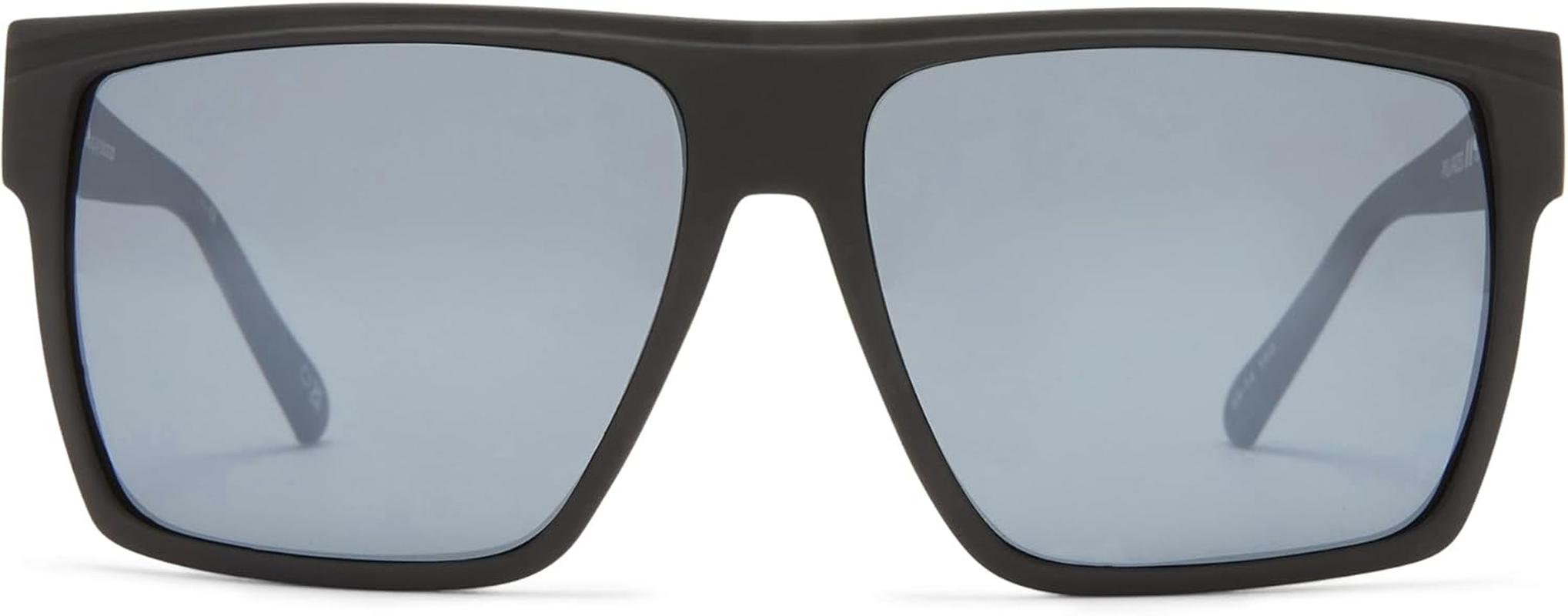 Le Specs Male Dirty Magic Black Rubber D-Frame Sunglasses image number 6