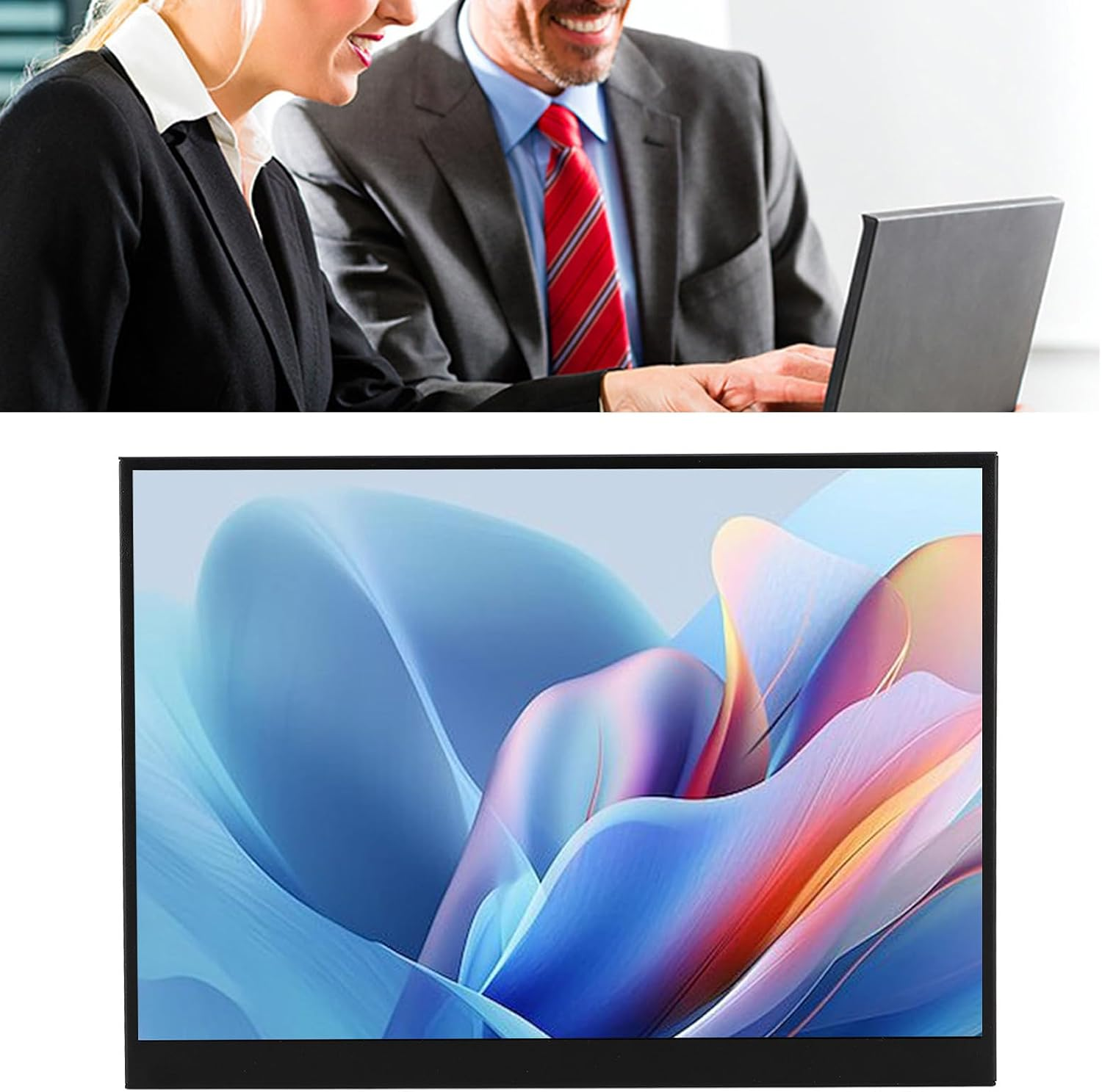 11 Inch Portable Monitor, FHD 2160X1440 USB C Computer Display, HDR IPS Gaming Monitor with Dual Speaker & 3.5Mm Port, External Monitor for Laptop/Pc/Phone/Ios Tablets (Without image number 4