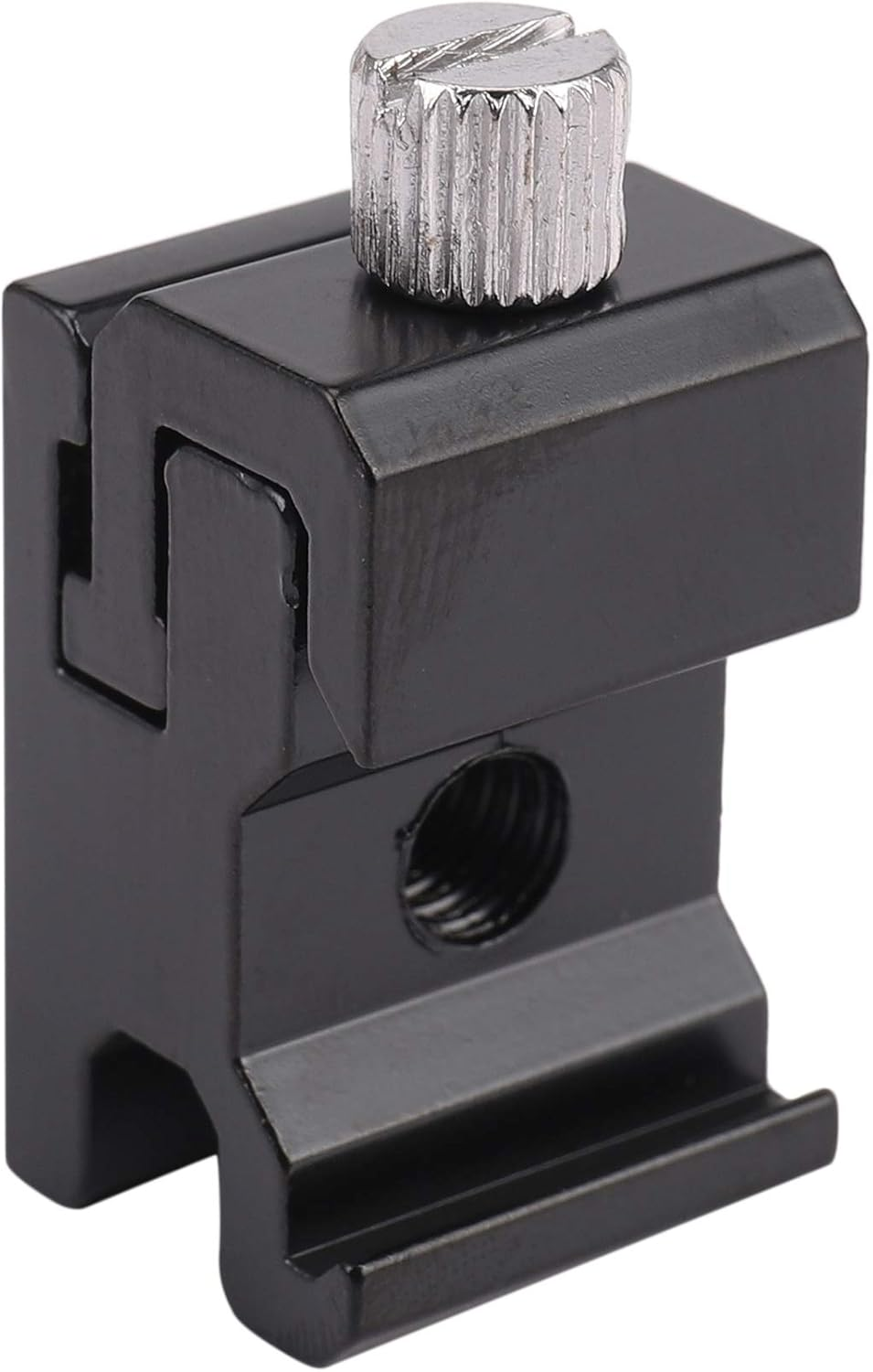 5Pcs Camera Metal Cold Shoe Hot Shoe Flash Bracket Mount Adapter with 1/4 Tripod Screw for Light Stand Tripod image number 6