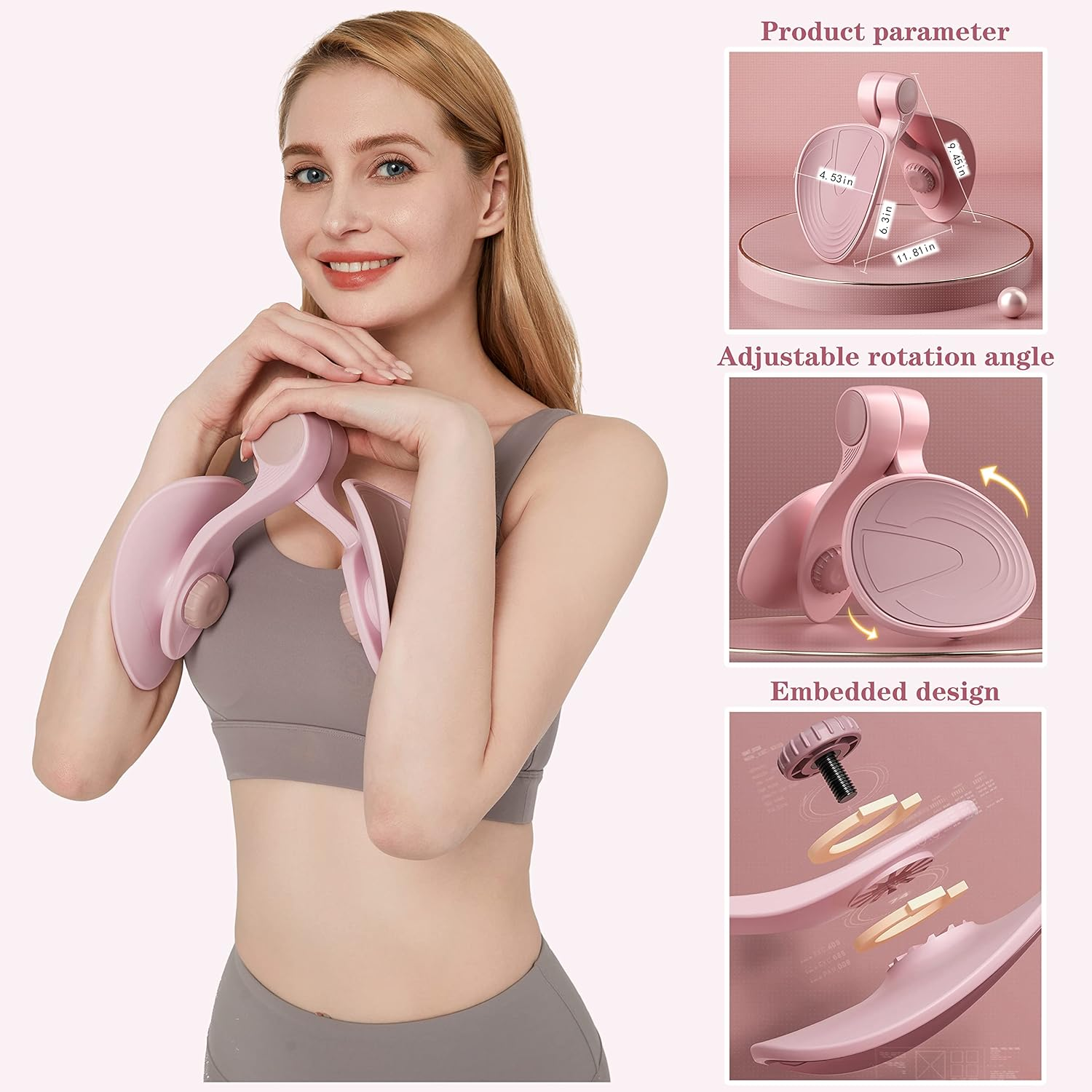 Kegel Sports Products/Female Thigh Master/Thigh Trainer/Pelvic Floor Muscle Trainer/Inner Thigh Toner/Postpartum