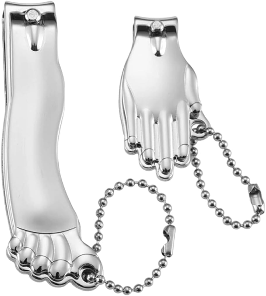 Nail Clippers Set, Premium Stainless Steel Fingernail and Toenail Clipper Cutter, Nail Clippers for Hands and Feet, Clean and Hygienic with Nail File Sharp, Effortless Stainless Steel Nail Clipper image number 2