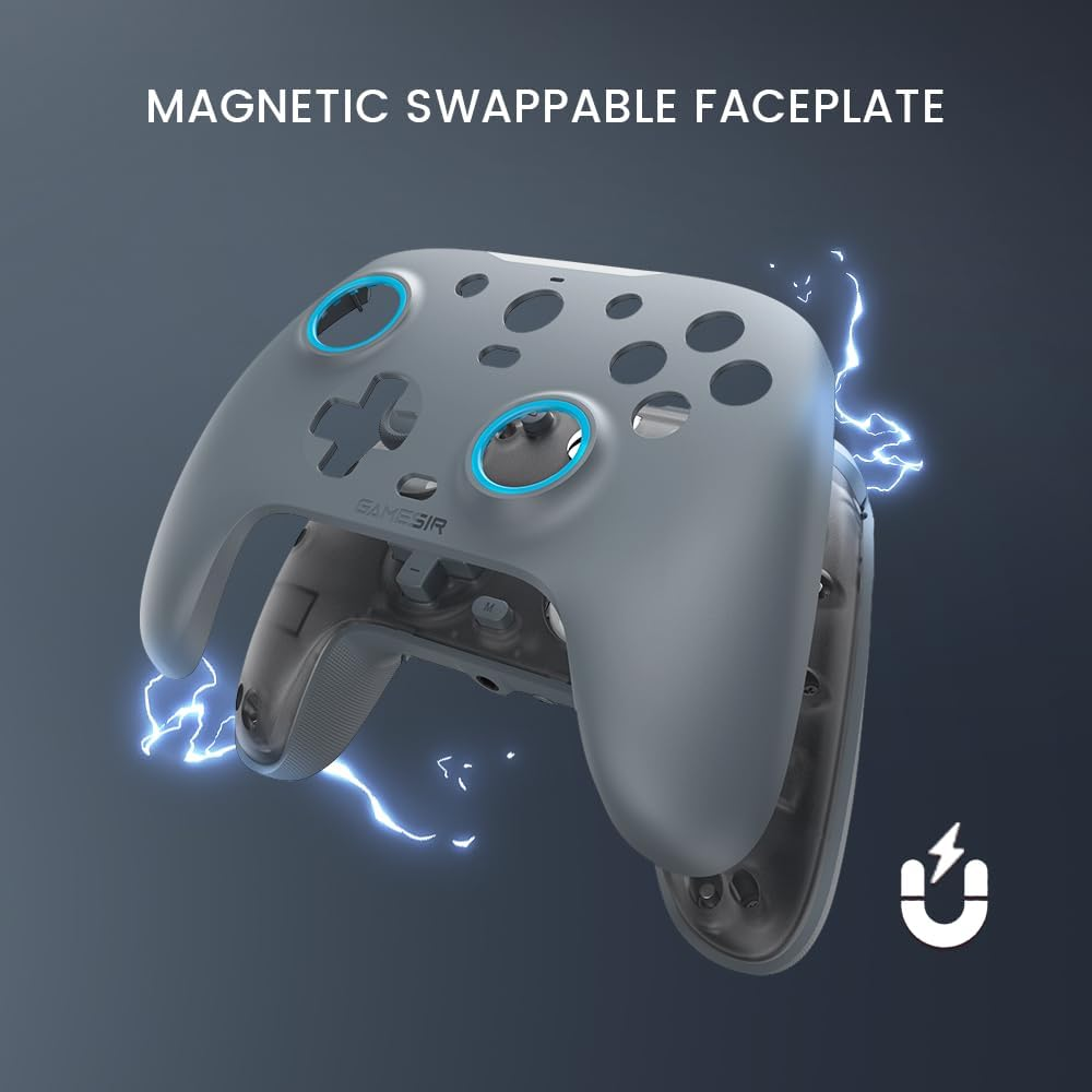 Gamesir G7 SE Wired Controller for Xbox Series X|S, Xbox One & Windows 10/11, Plug and Play Gaming Gamepad with Hall Effect Joysticks/Hall Trigger, 3.5Mm Audio Jack-Gray image number 5