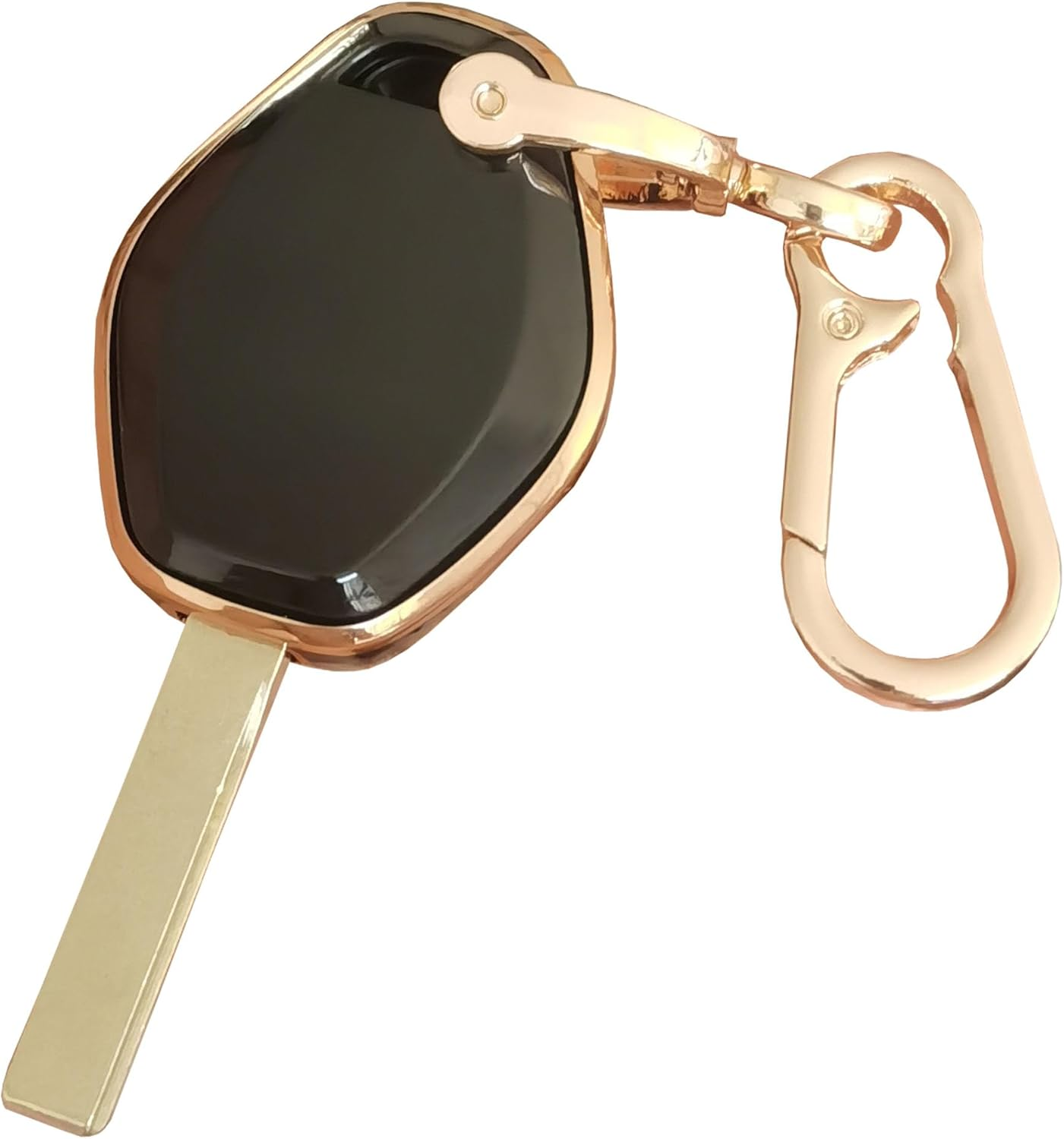 QIXIUBIA for BMW Key Fob Cover Keyless Entry Remote Control Key Case Protector with Keychain Fit for BMW 3 5 7 Series M3 M5 M6 X3 X5 Z3 Z4 Z8 LX8FZV (For BMW B, Black) image number 7