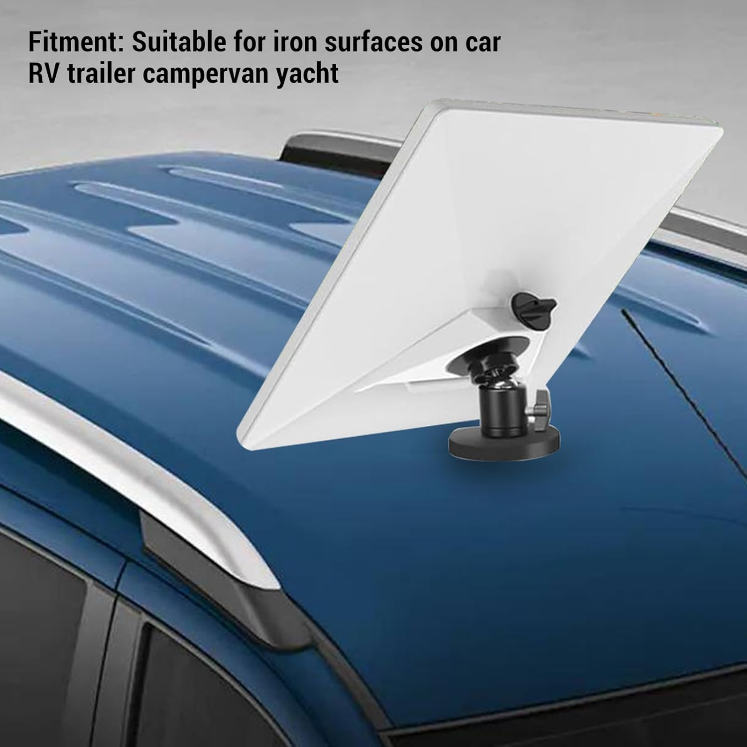 Mini Magnetic Mount, Mini Quick Release Mount, Adjustable Angle Car Roof Mount for Mini, 30KG Strong Suction Magnetic Mounting Bracket for RV Boat Roof image number 5