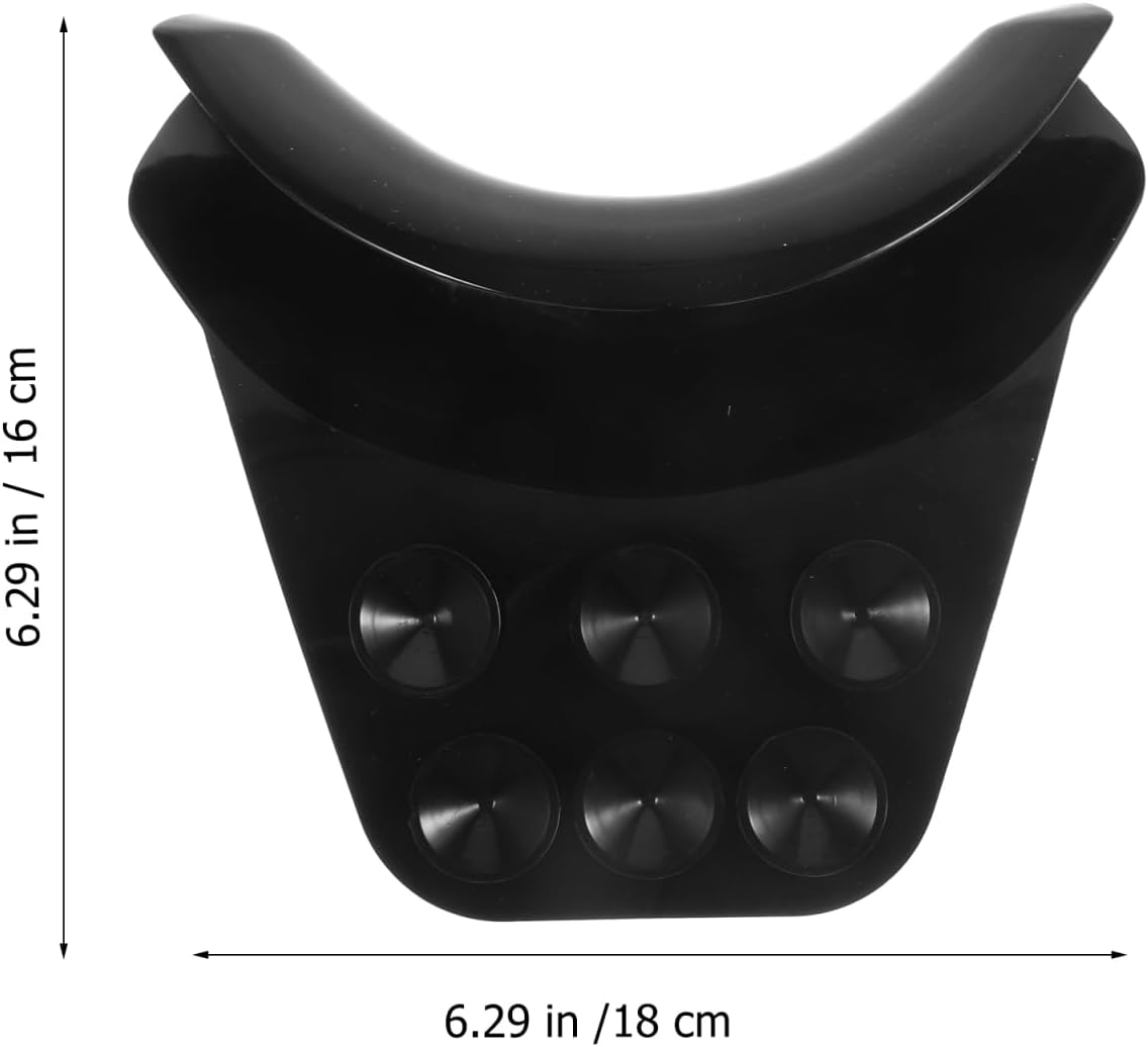 Healeved Salon Neck Rest Pillow with Suction Cups Non-Slip Silicone Neck Support Cushion for Hair Washing Spa and Home Use image number 6