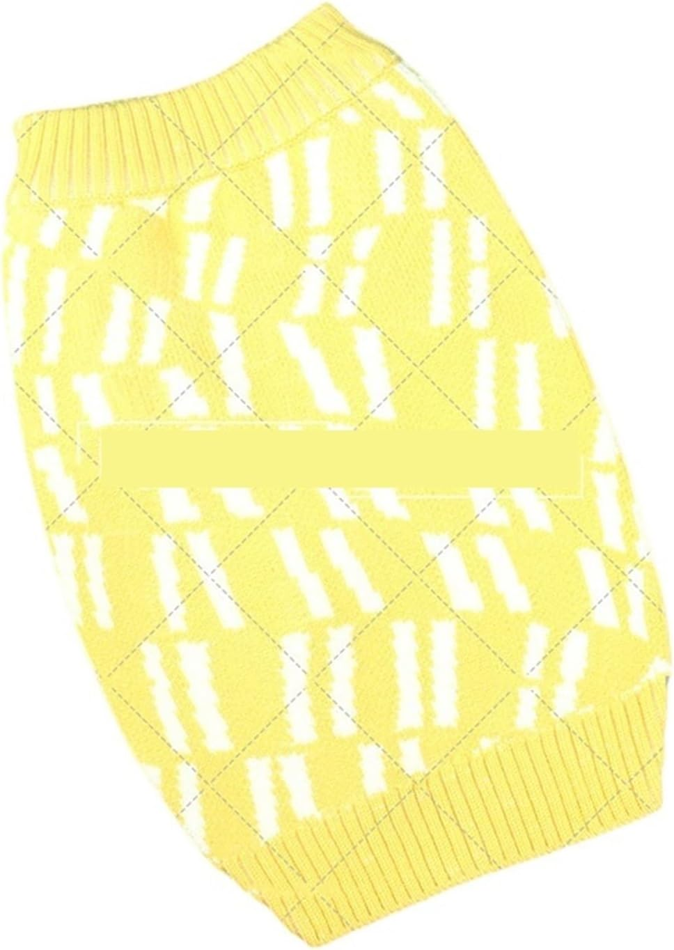 Dog Clothes Stripe Chihuahua Winter Sweater Pet Dog Clothes Small Dogs Clothing Bulldog Accessories Warm Apparel Warm (Color : Black, Size : XXL) image number 1