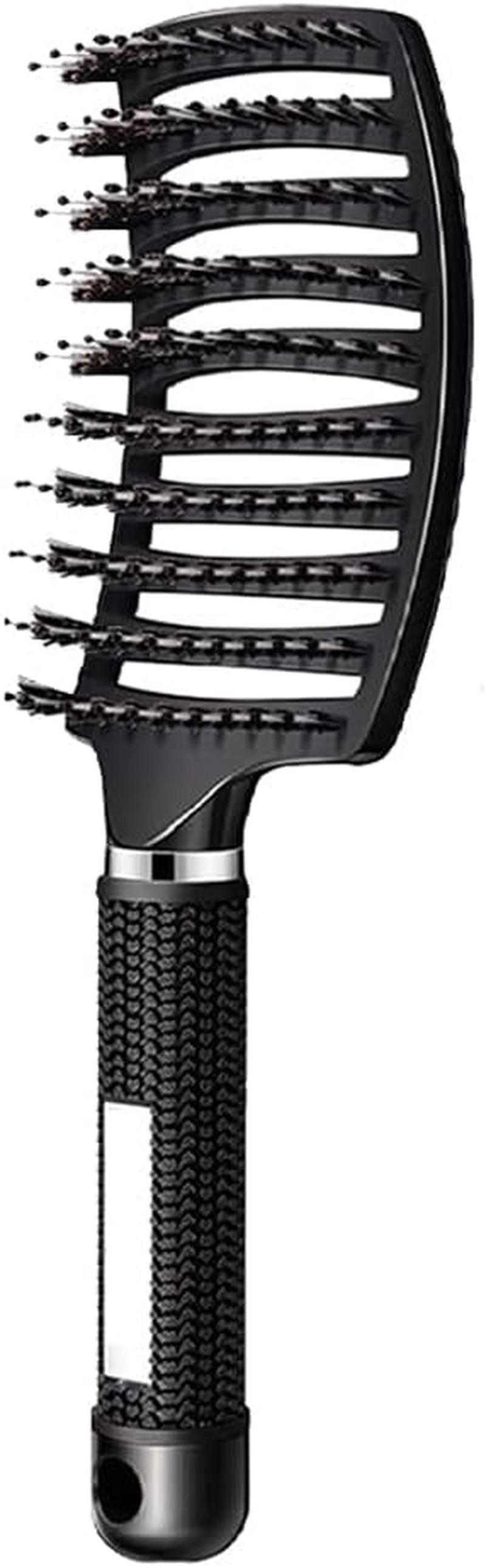 Magical Ultra Detangling Brush for Wet or Dry Hair, Detangler Brush, Fast Drying Styling Massage Hairbrush for Men, Women and Kids (Black)