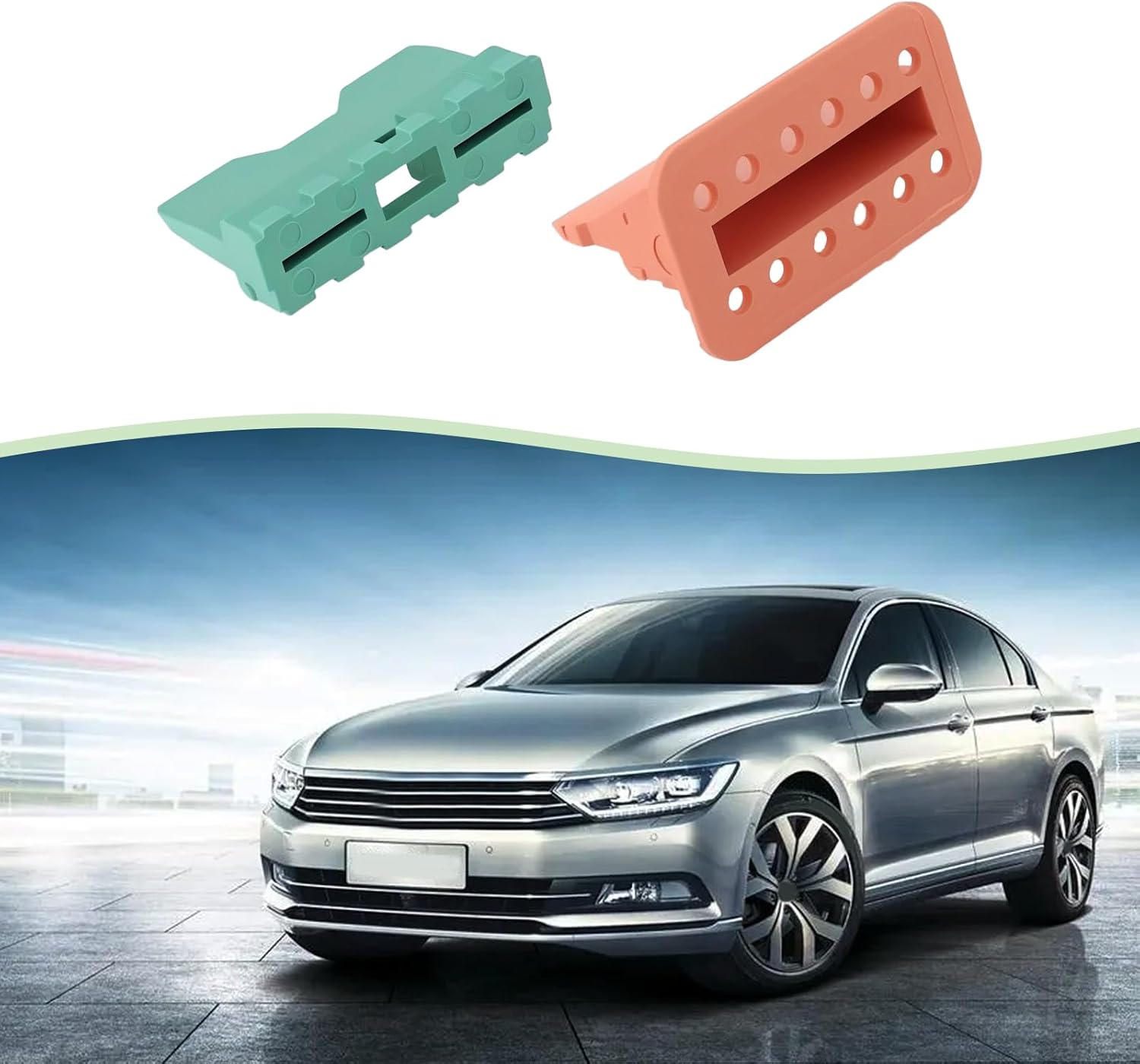 Emagtech 1 Set DT04-12P DT06-12S 12 Pin Waterproof Automotive Connector Kit IP67 Rated 14AWG 13A Electrical Plug and Socket for Rugged Applications image number 4