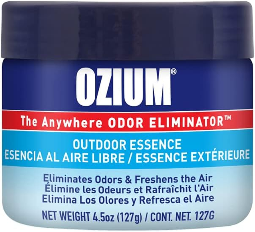Ozium Smoke and Odours Eliminator Outdoor Gel Car Air Freshener 127 G image number 1