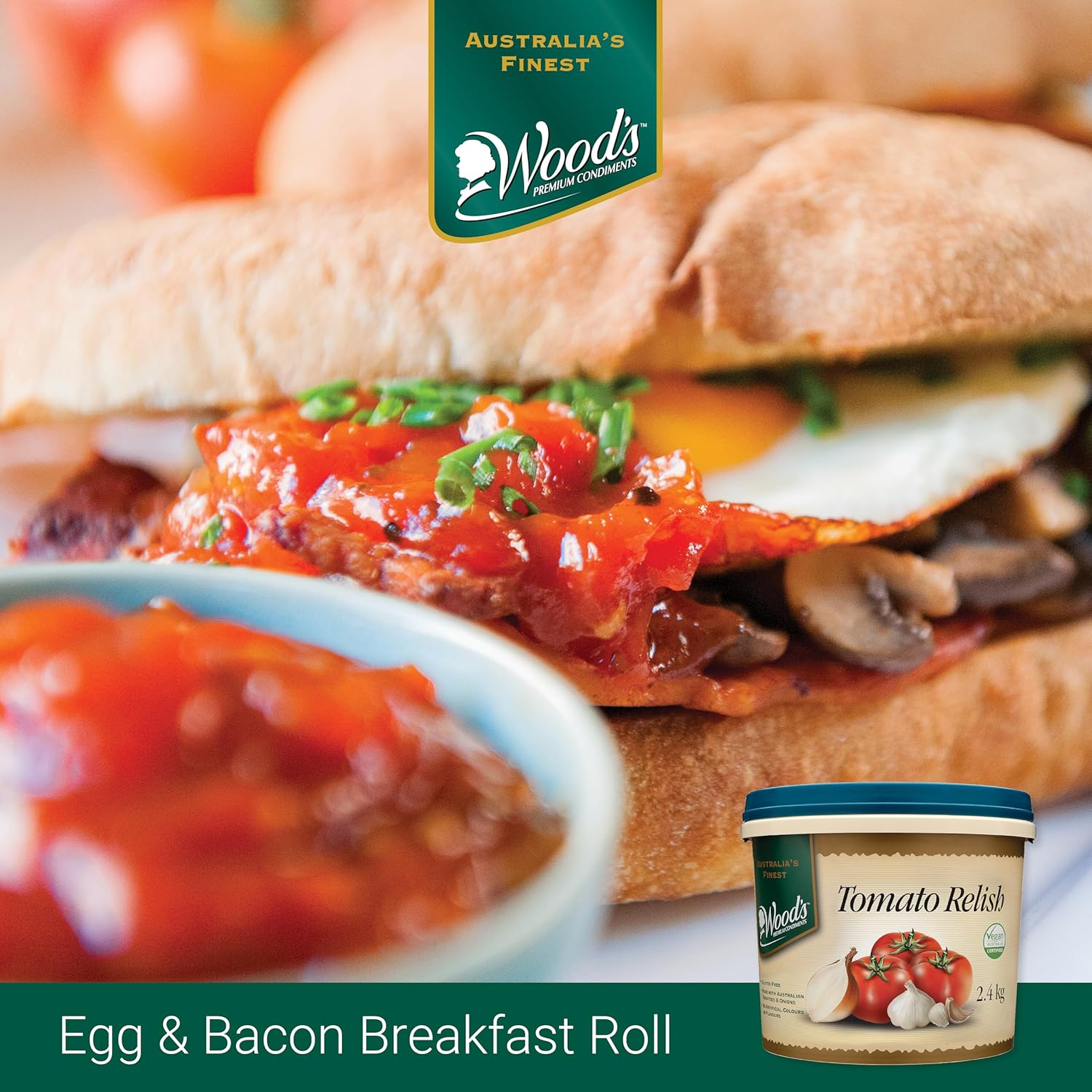 Wood'S Condiments Tomato Relish 2.4 Kg image number 1