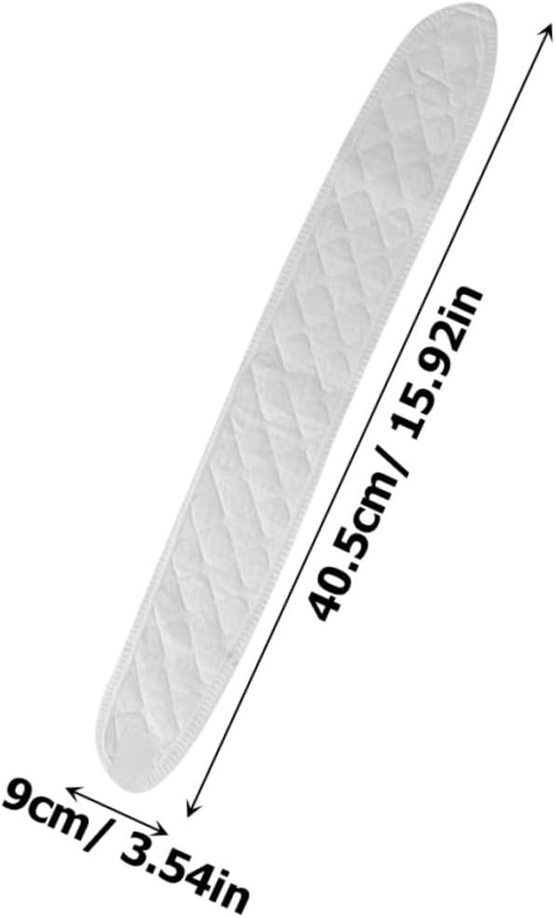 MERRYHAPY 6Pcs Newborn Belly Bands Baby Navel Bands Pure Cotton White Soft Belly Button Belt for Infant Umbilical Care and Protection image number 5