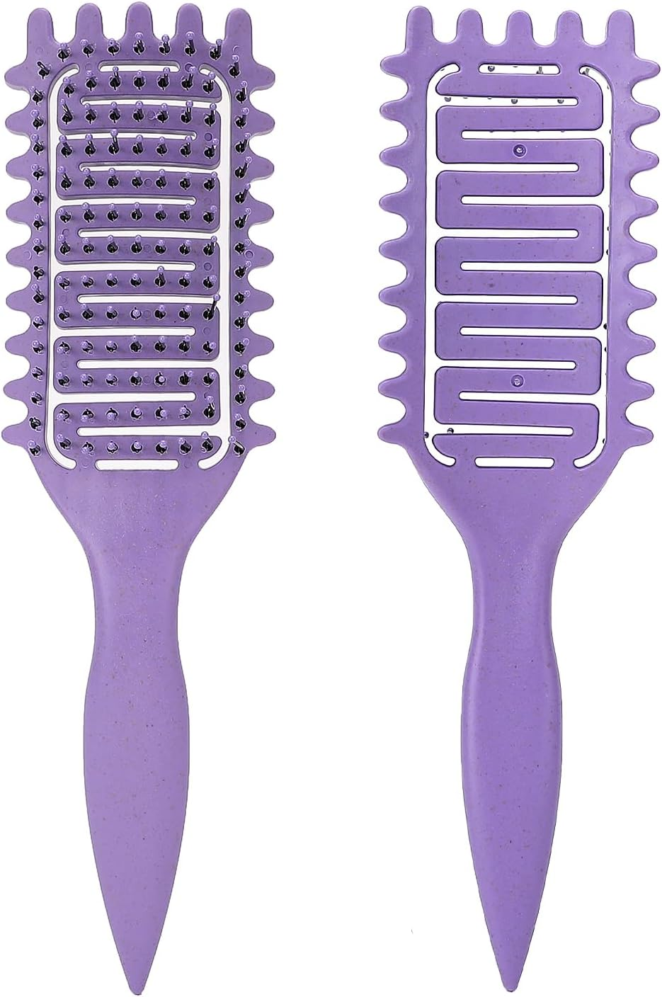 Curl Defining Brush, Curly Hair Brush Boar Bristle Haircurly Hair Brush, Vented Hair Brush, Shaping and Defining Curls for Women