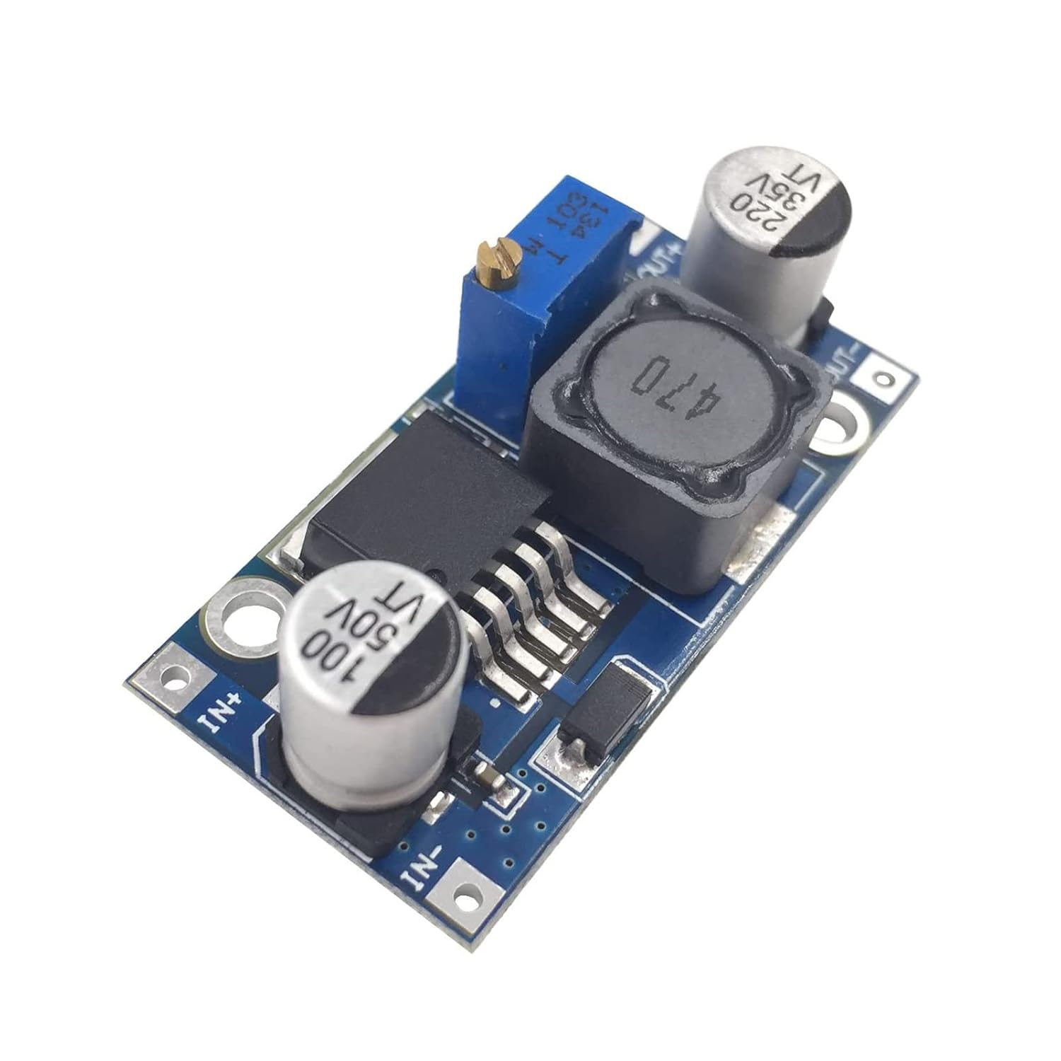 6 Pack LM2596 DC to DC High Efficiency Voltage Regulator 3.0-40V to 1.5-35V Buck Converter DIY Power Supply Step-Down Module image number 3