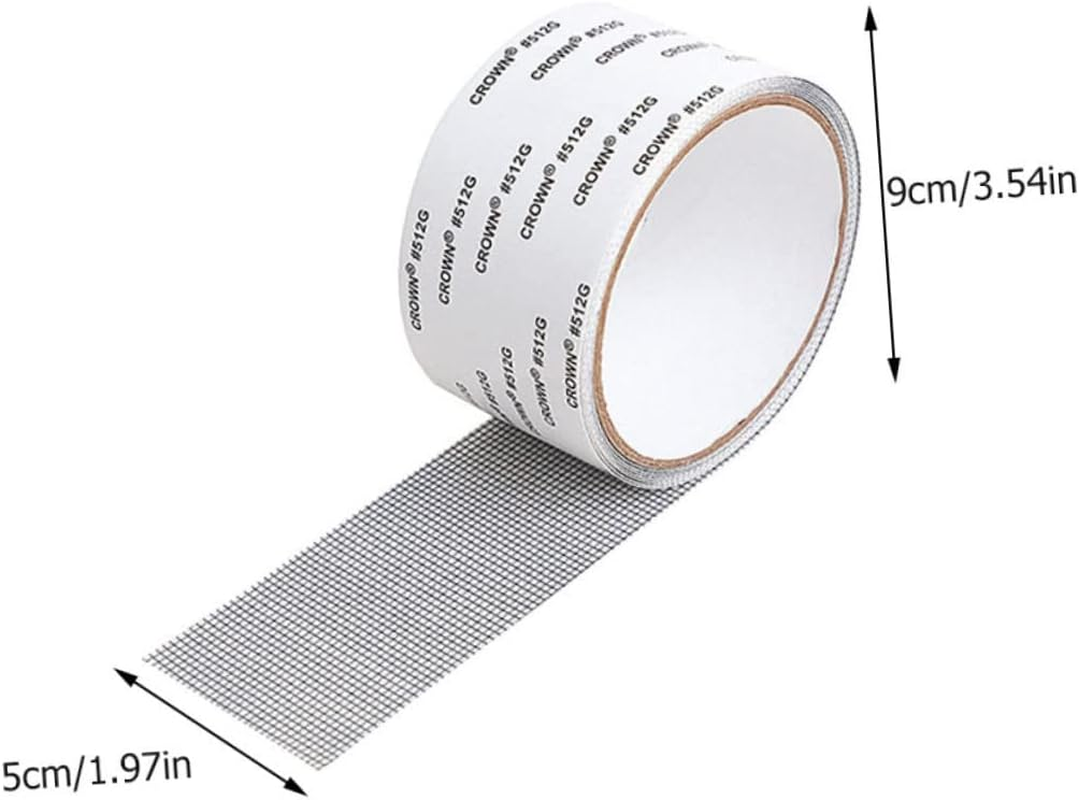 Window Screen Repair Tape and Mesh Repair Patches Door and Strong Adhesive Strips for Mosquito Net Tear Fixing Suitable for Home Use Mixed Styles image number 1
