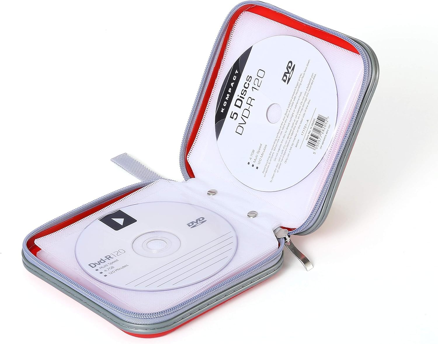 40 Capacity CD Case Wallet, Hard CD/DVD Case Holder for Automotive Durable Plastic and Non-Woven Materials, Easy to Carry and Organize, Can Hold Your Old CDS image number 3