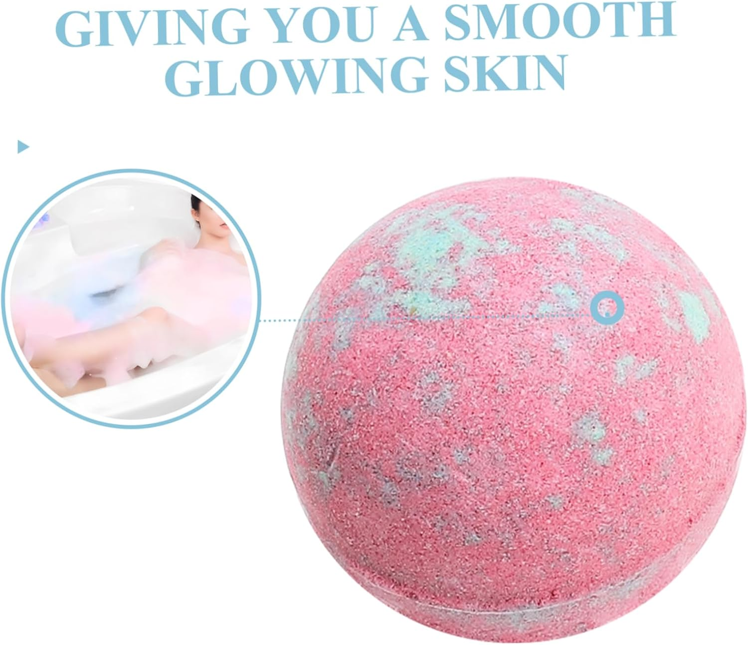 NULYLU 12Pcs Organic Spa Salt Balls Animal Models Natural Balls for Dull Skin image number 4