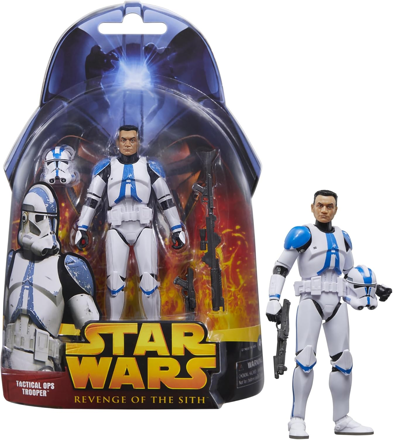 Star Wars the Black Series Tactical Ops Trooper, Star Wars: Revenge of the Sith 20Th Anniversary Collectible 6 Inch Action Figure image number 5