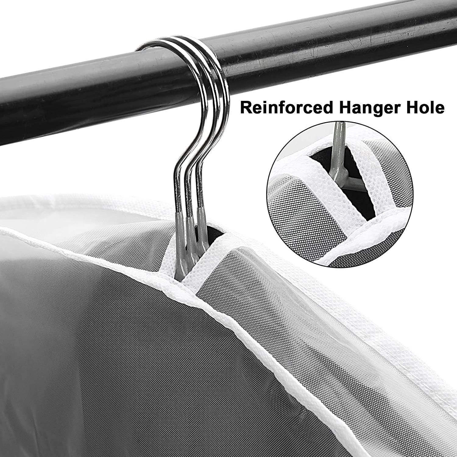 Shoulder Covers Plastic Hanger Covers for Clothes (Set of 12) Closet Clothes Protectors Breathable Clear Jacket Cover with 2" Gusset for Suit, Coat, Jackets, Blouses, Dress - 24'' X12" X2''/12 Pack image number 3