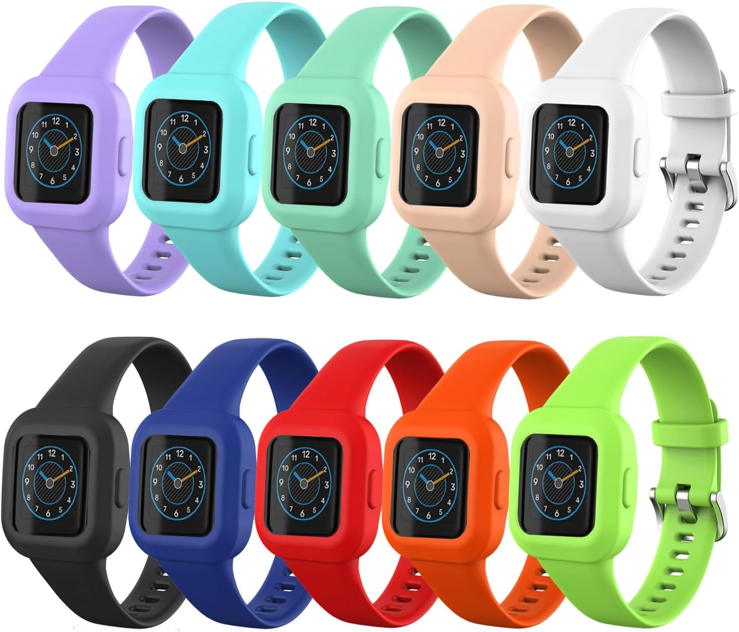 Replacement Band for Garmin Vivofit Jr 3 Strap for Kids, Soft and Durable Silicone Adjustable Wristband, for Children, Boys and Girls. (4A) image number 6