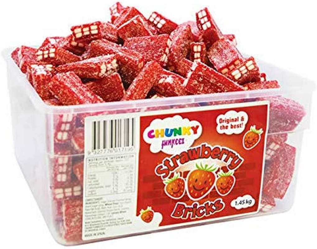 Chunky Funkeez Strawberry Bricks 1.45 Kg