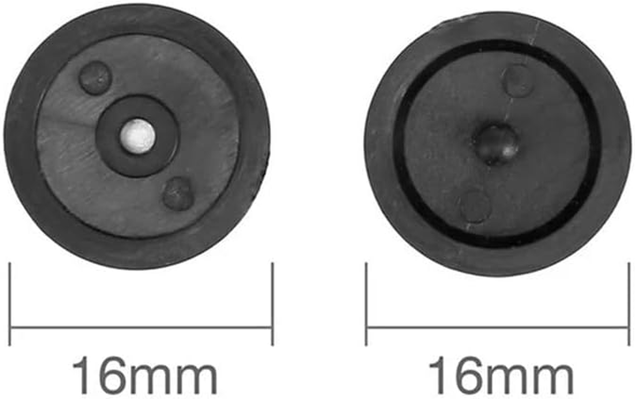 HDVCRNBAVW 10 PCS Car Safety Seatbelt Stopper Buckle Auto Seat Belt Spacing Limit Stop Plastic Anti-Slip Button Retainer Rivet Stud Clips Fasteners and Clips image number 6